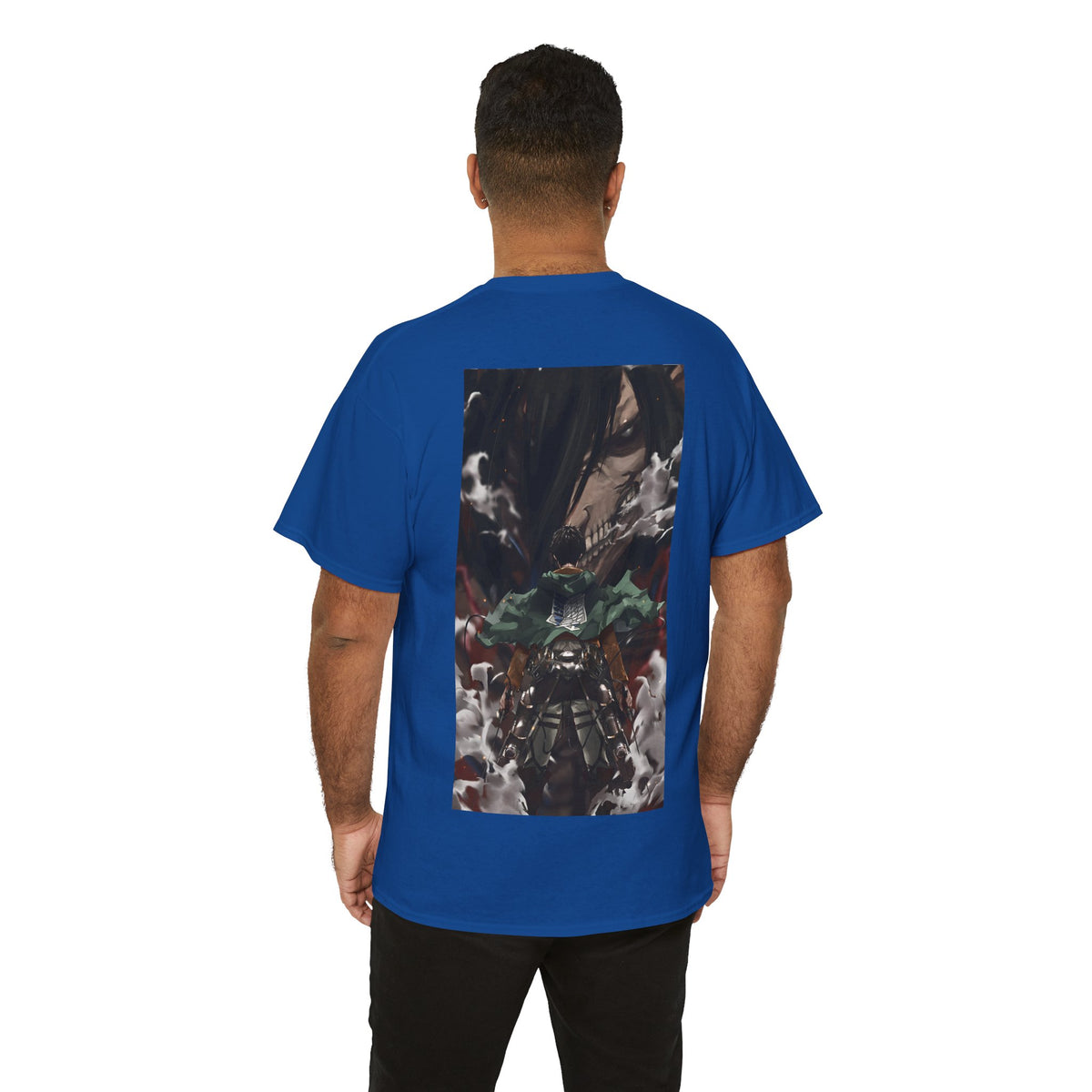 Anime T-Shirt "Eren Jaeger Titan Dualism" PlusVibe (Έως 5XL)