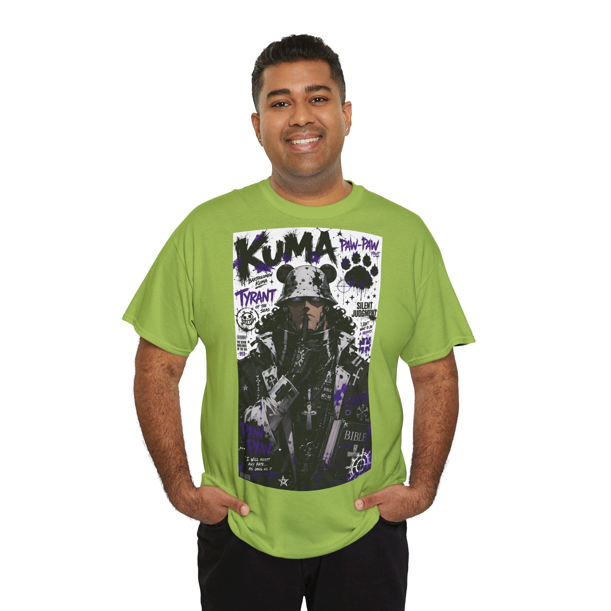 Anime T-Shirt "Bartholomew Kuma Streetwear" PlusVibe (Έως 5XL)