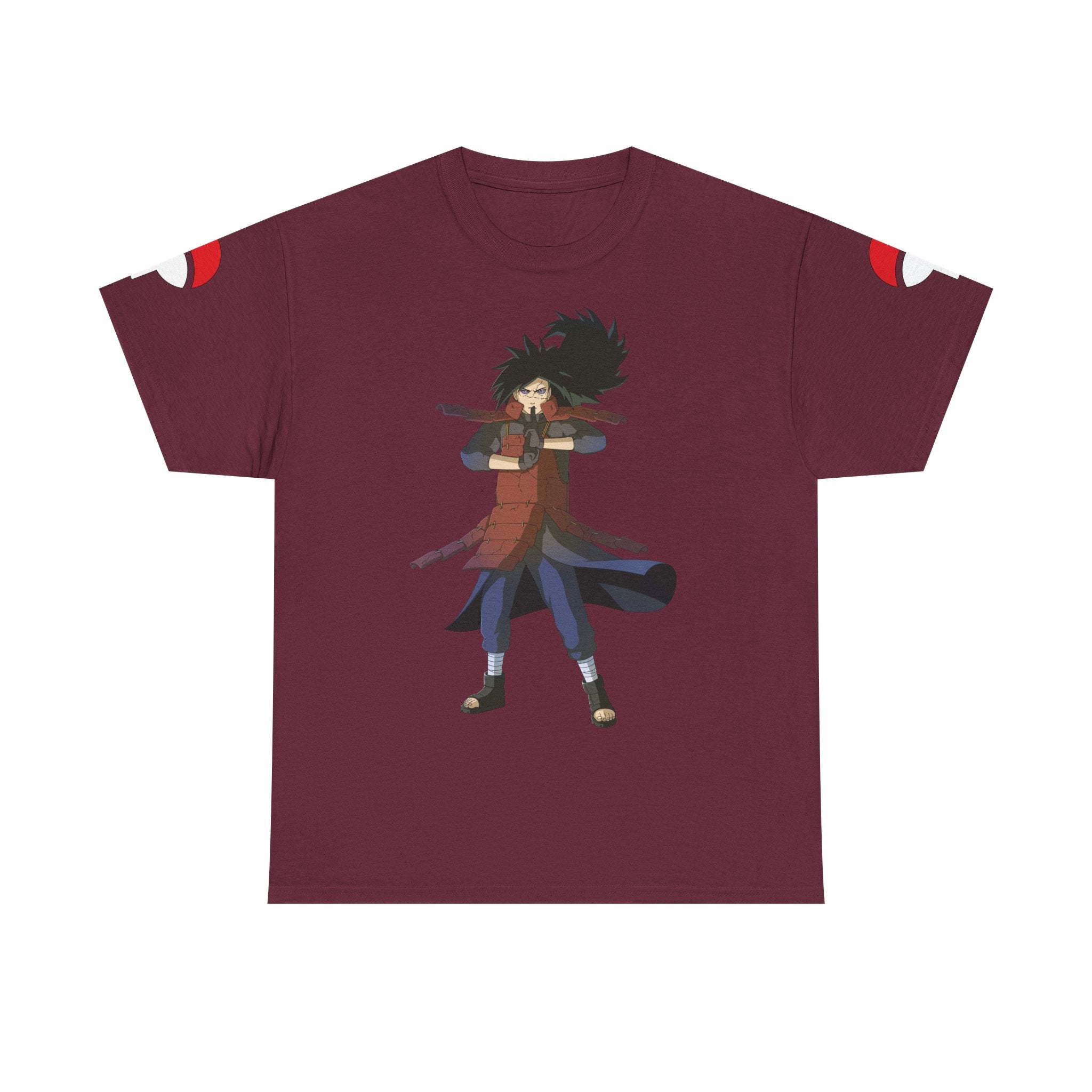 Graphic Anime Μπλούζα Madara – Premium Red Uchiha Symbol Tee