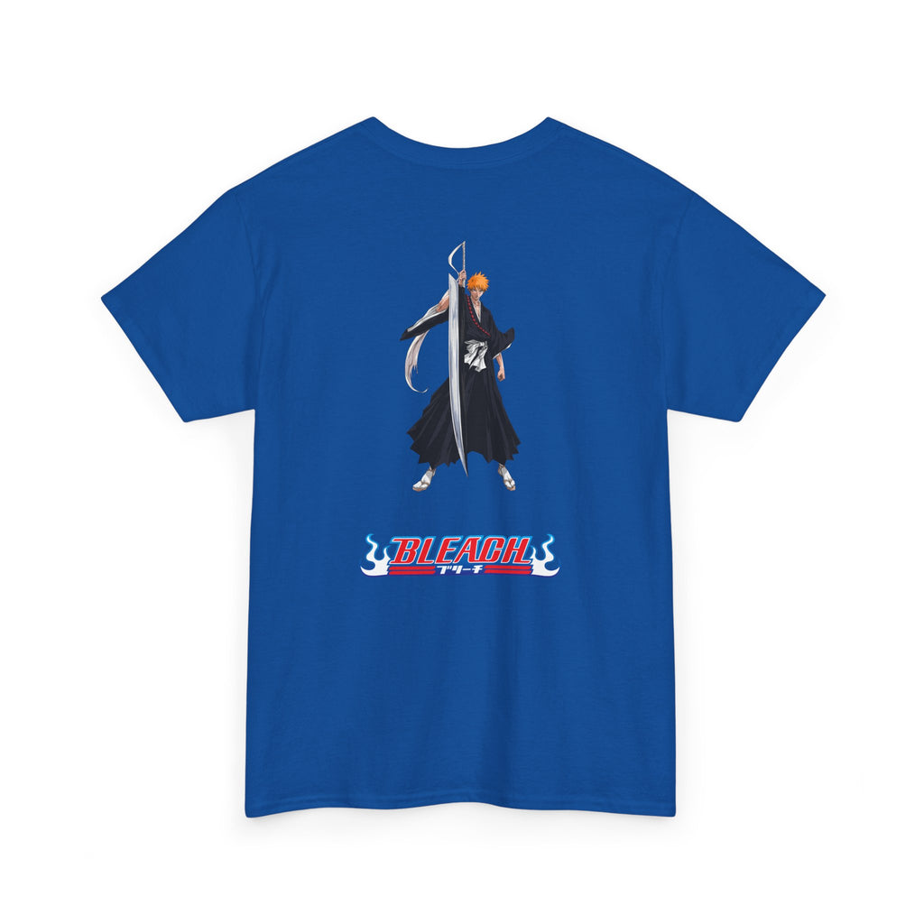 Anime T-Shirt Bleach "Ichigo Kurosaki" Back Graphic PlusVibe (Έως 5XL)