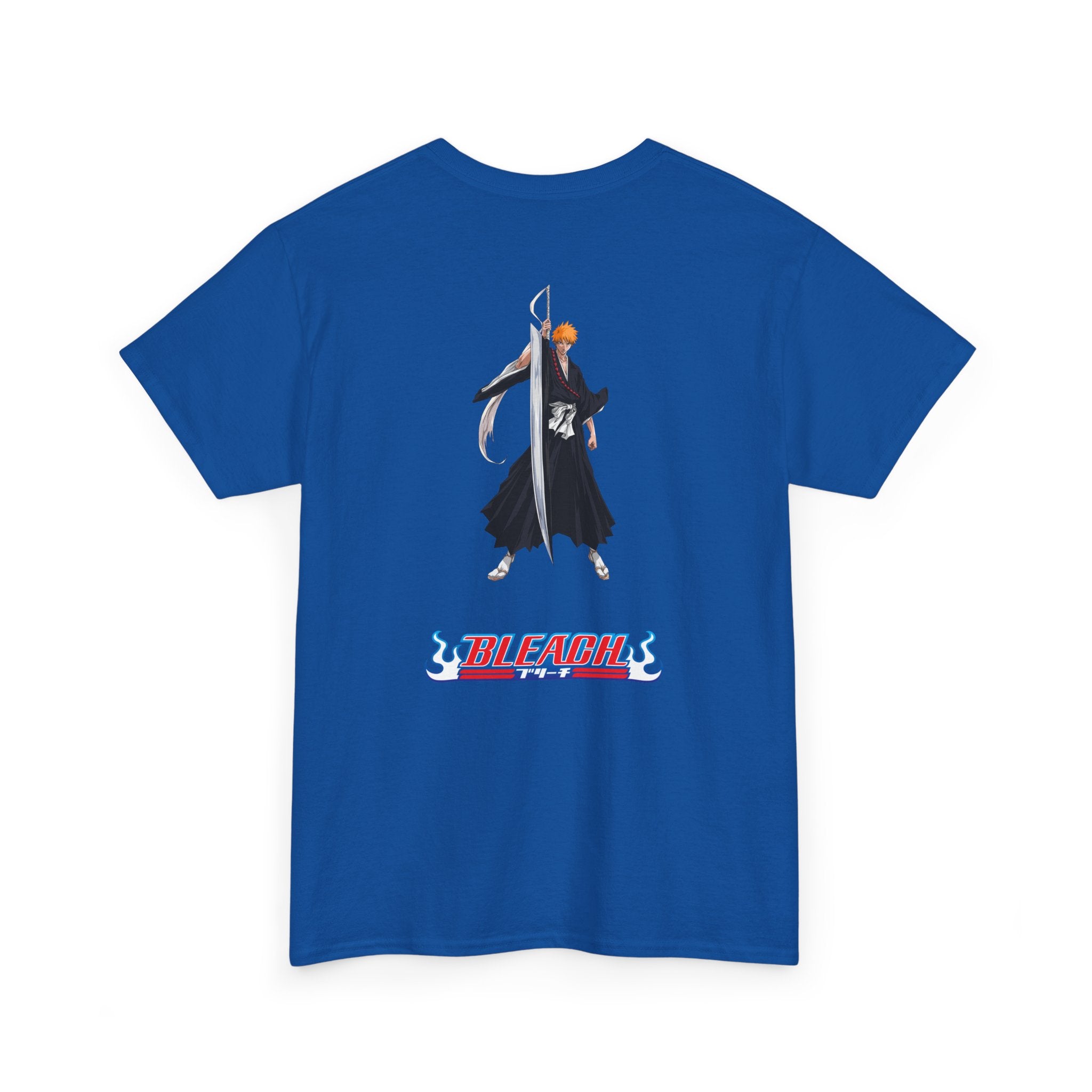 Anime T-Shirt Bleach "Ichigo Kurosaki" Back Graphic PlusVibe (Έως 5XL)