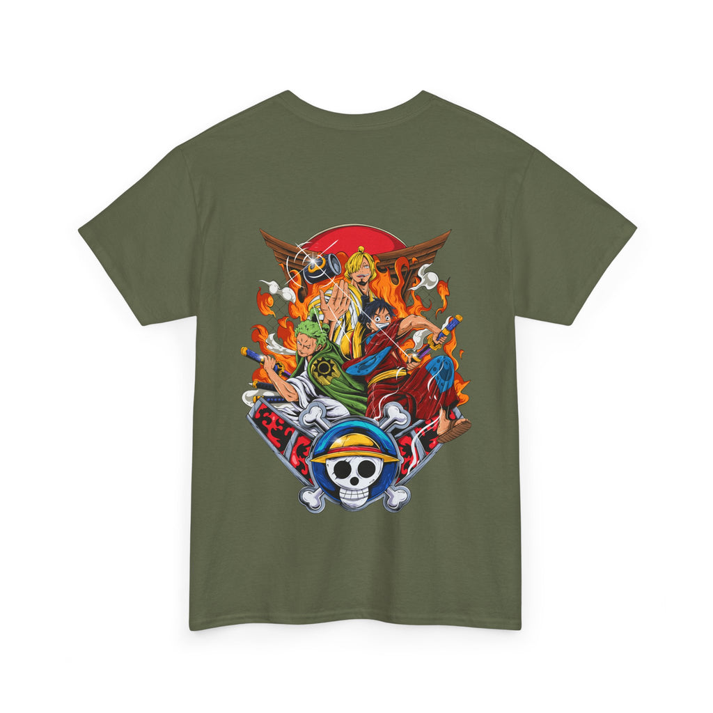 Anime T-Shirt One Piece "Power Trio" PlusVibe (Έως 5XL)