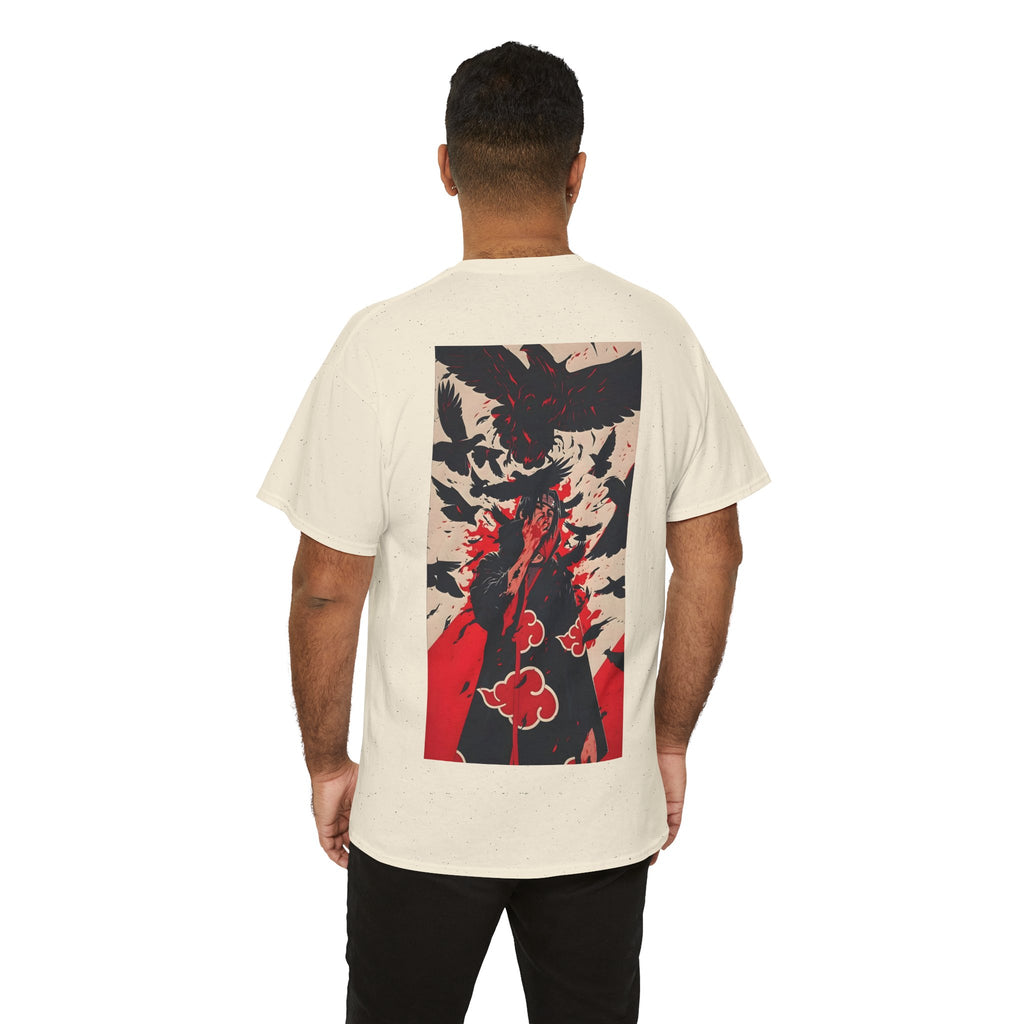 Anime T-Shirt "Itachi Uchiha Crow Illusion" PlusVibe (Έως 5XL)