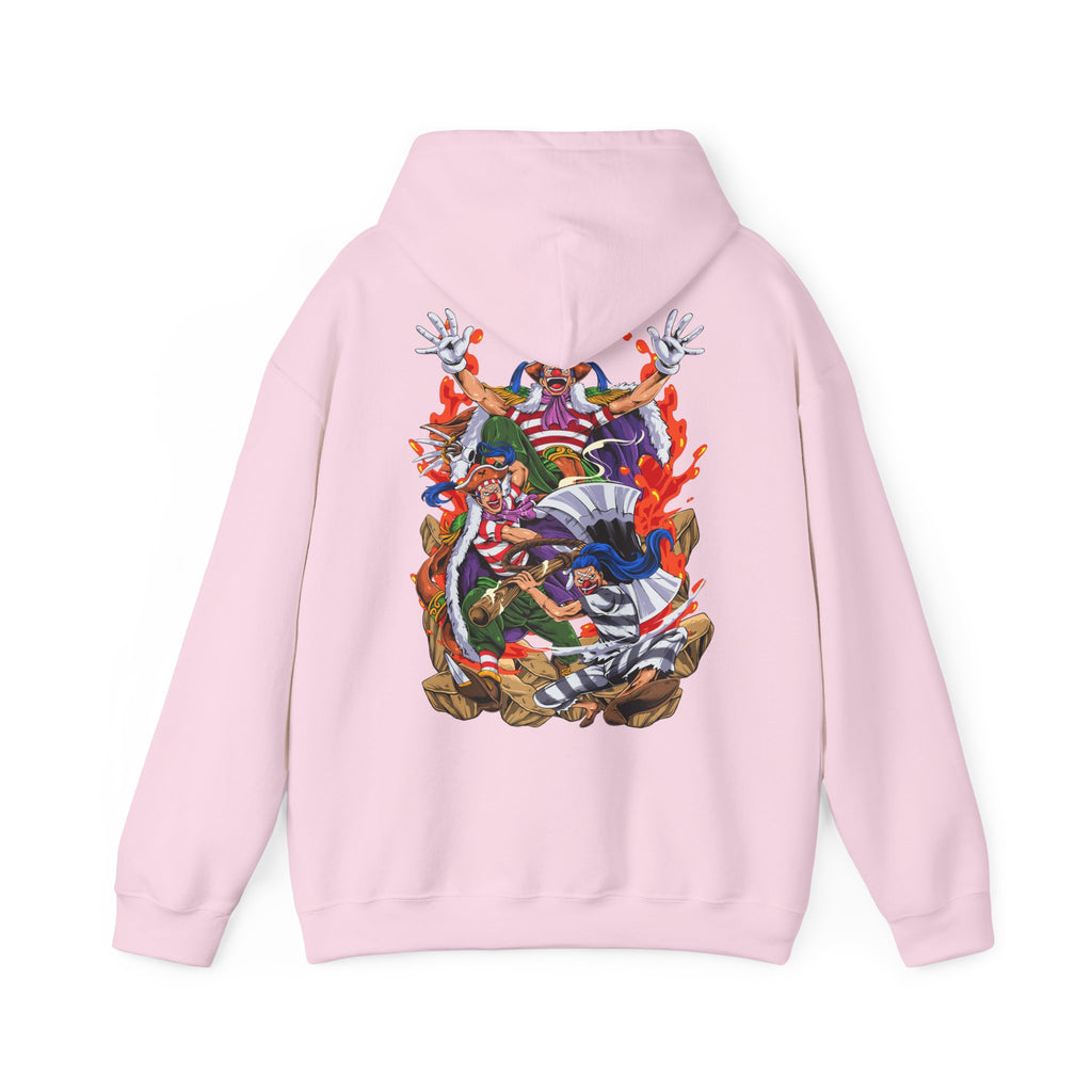 Oversized Anime Φούτερ "Buggy The Yonko" PlusVibe (Έως 5XL)
