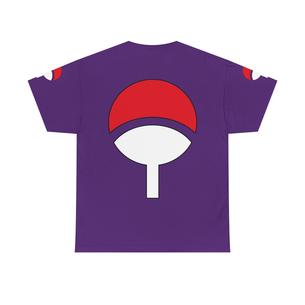 Graphic Anime Μπλούζα Sasuke – Premium Uchiha Clan Logo Tee