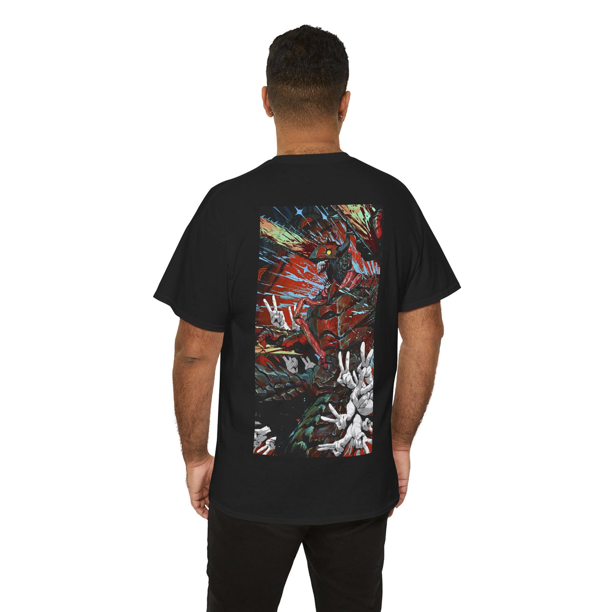 Anime T-Shirt "Denji Demon Final Form" PlusVibe (Έως 5XL)