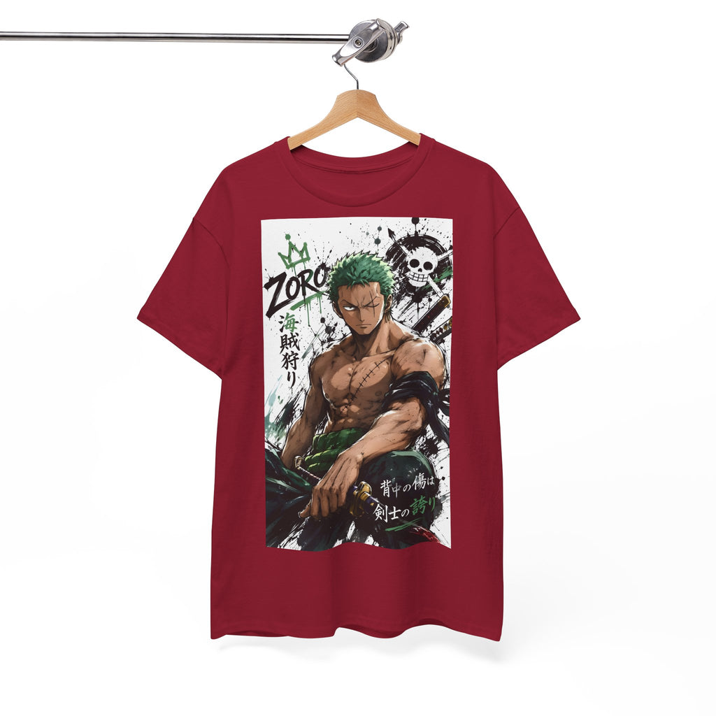 Anime T-Shirt "Roronoa Zoro Streetwear" PlusVibe (Έως 5XL)
