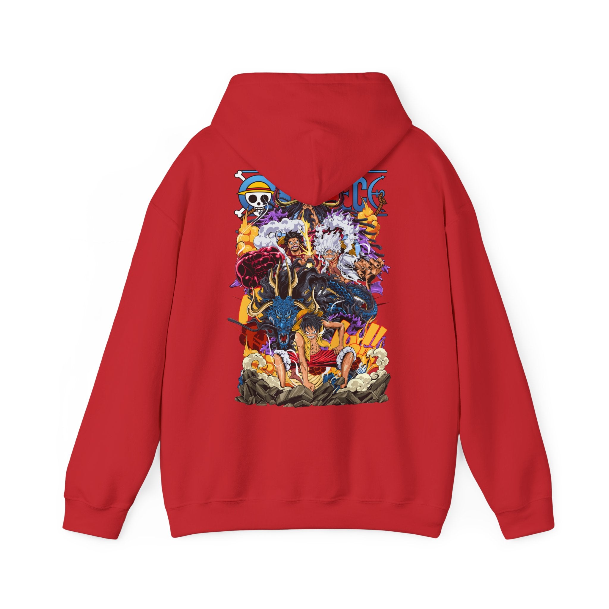 Oversized Φούτερ Luffy Gears Evolution – Unisex Comfort Fit