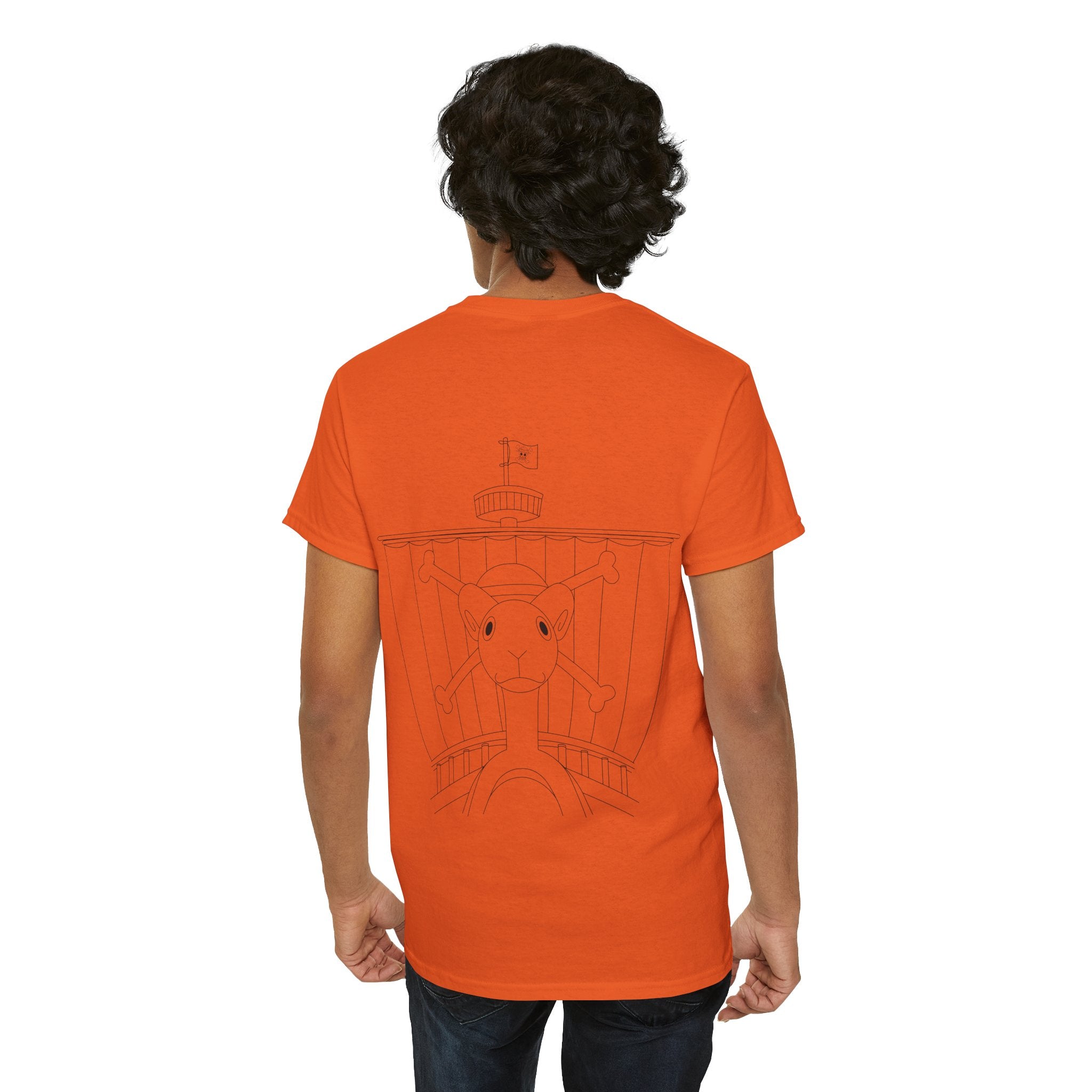 Anime T-Shirt "Going Merry Outline" PlusVibe (Έως 5XL)