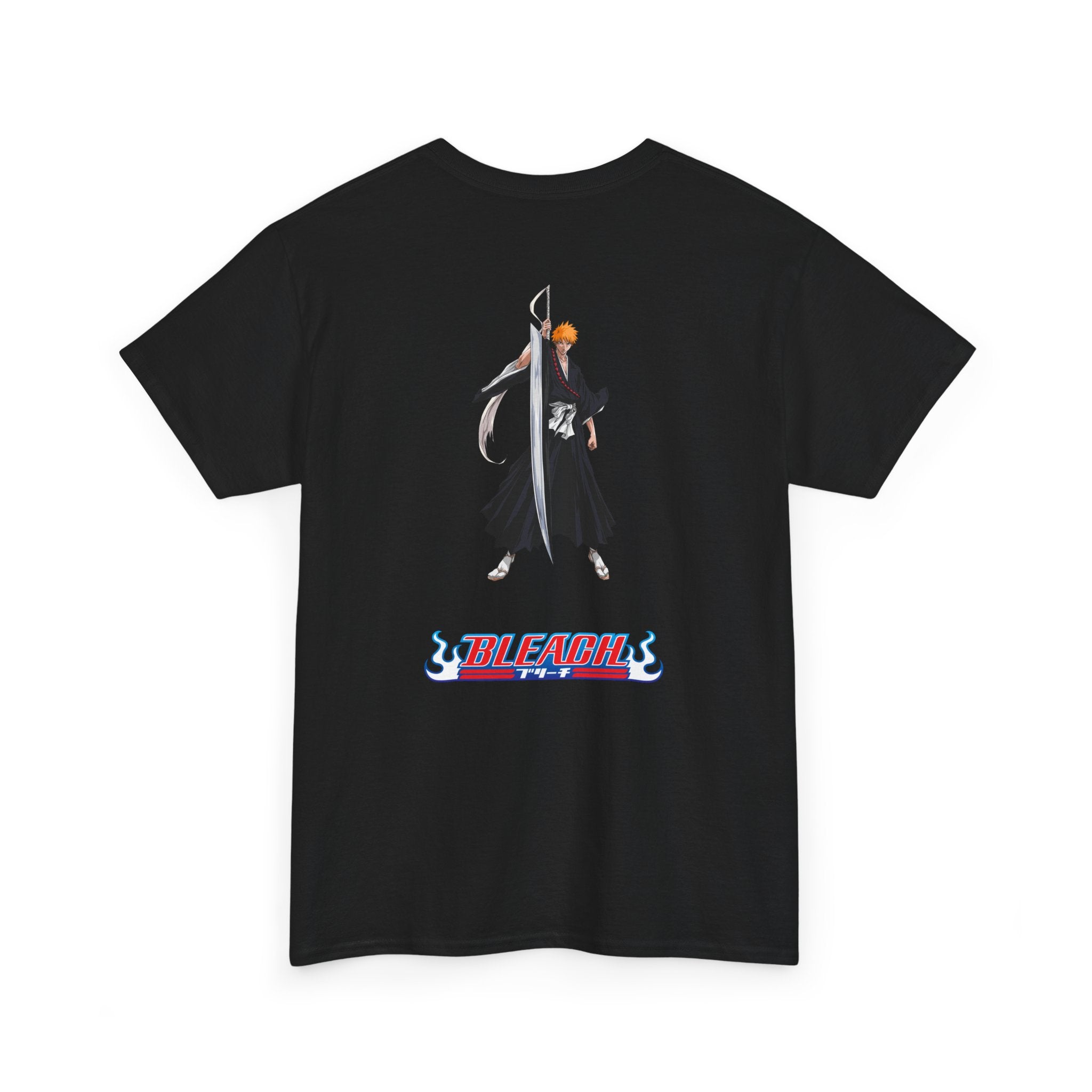 Anime T-Shirt Bleach "Ichigo Kurosaki" Back Graphic PlusVibe (Έως 5XL)