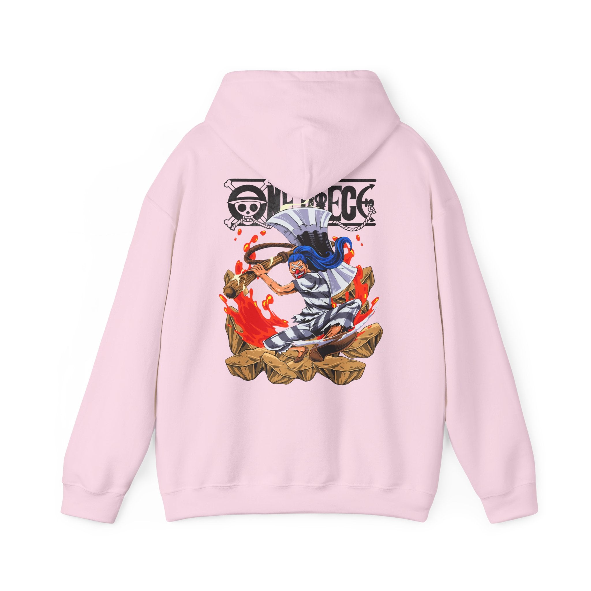 Oversized Anime Φούτερ "Buggy Flashy Yonko" PlusVibe (Έως 5XL)