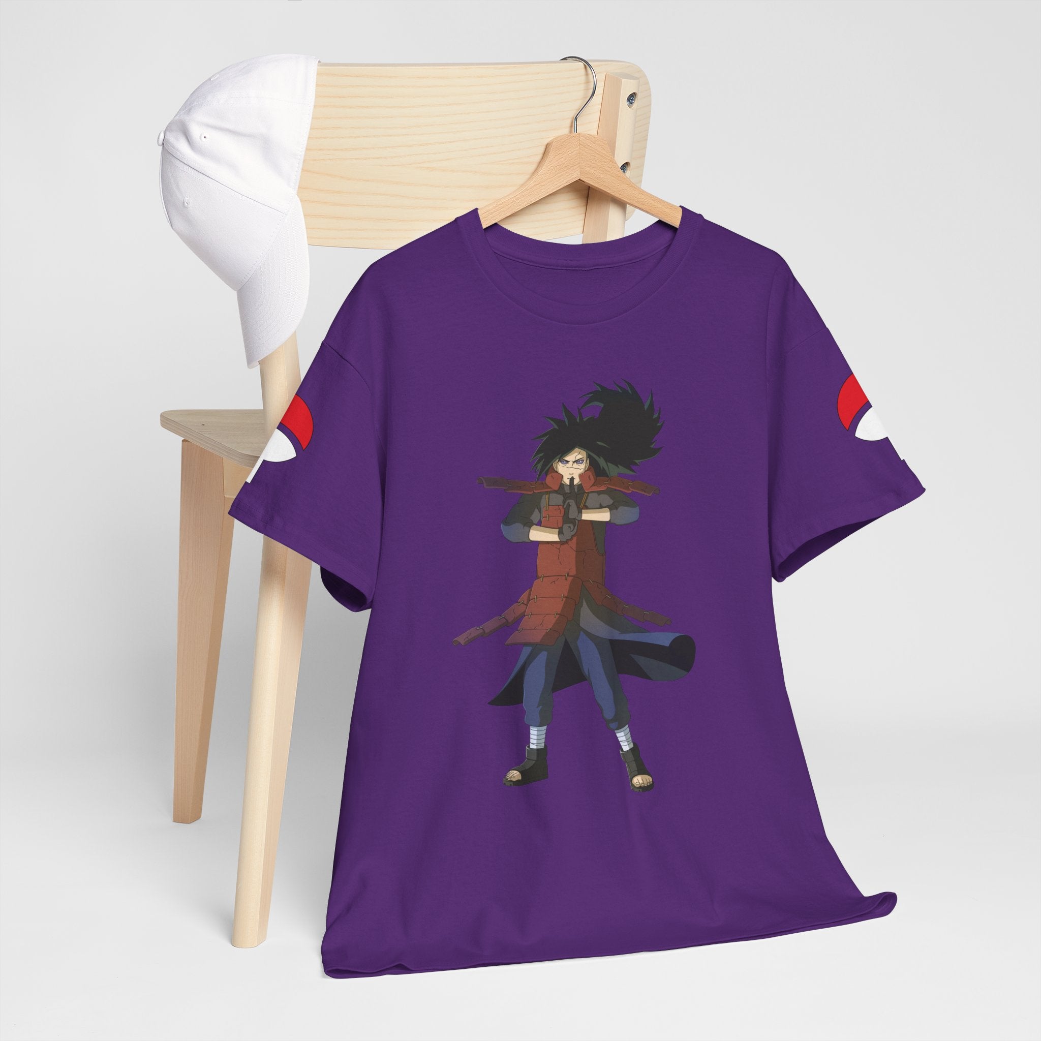 Graphic Anime Μπλούζα Madara – Premium Red Uchiha Symbol Tee