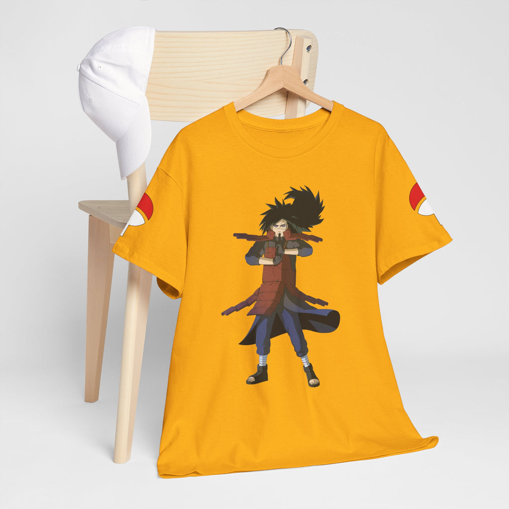 Graphic Anime Μπλούζα Madara – Premium Red Uchiha Symbol Tee