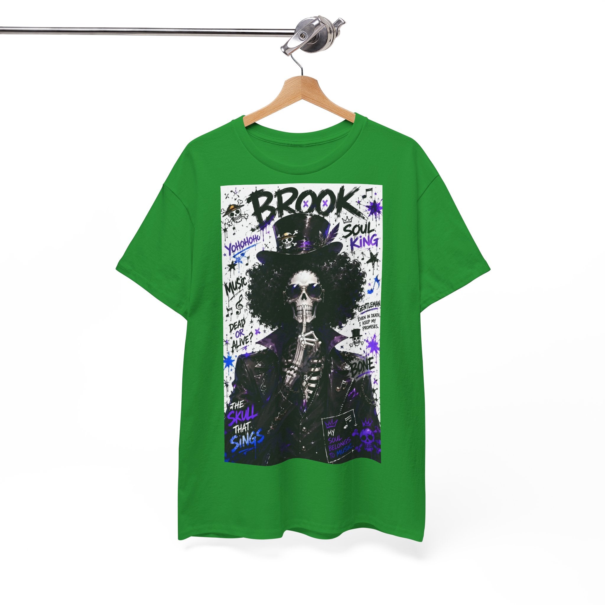 Anime T-Shirt "Soul King Brook Streetwear" PlusVibe (Έως 5XL)