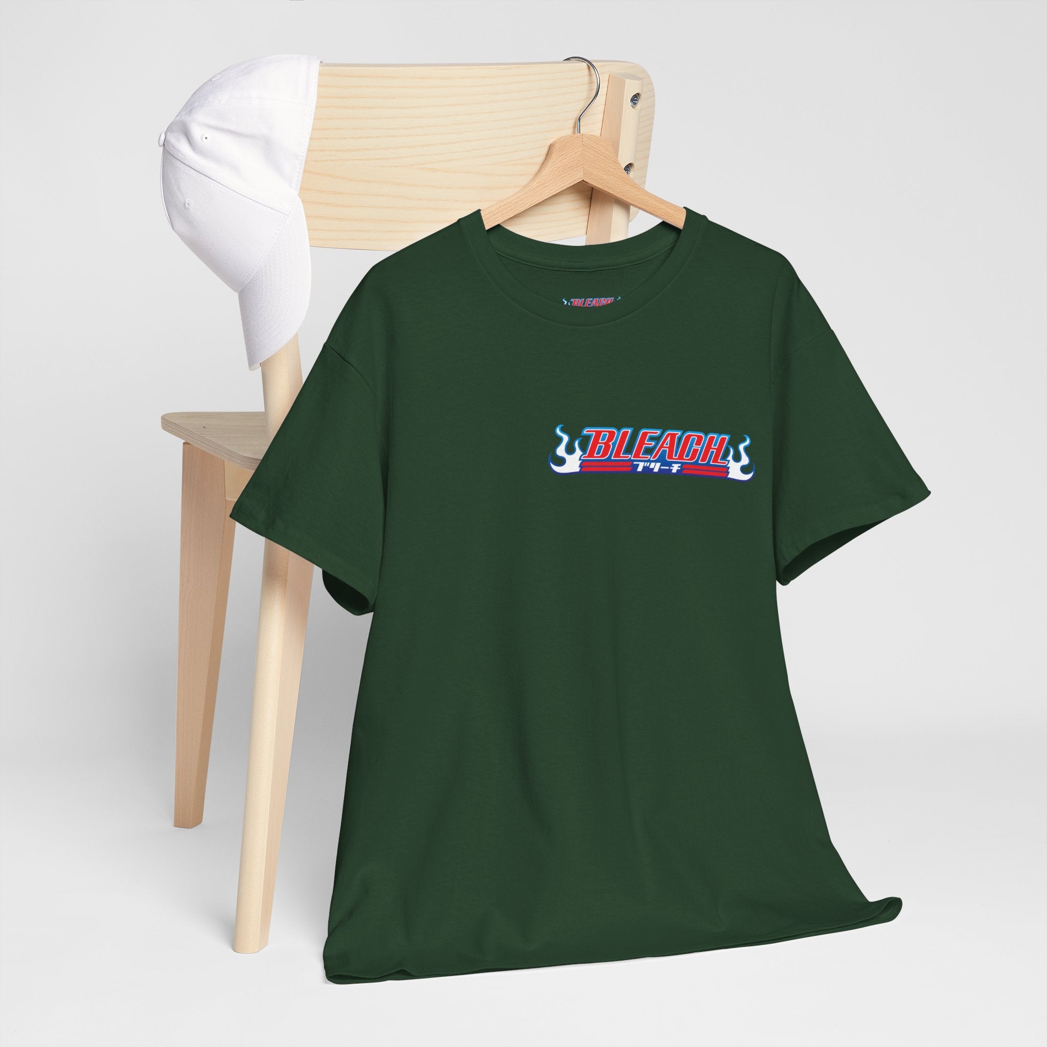 Anime T-Shirt Bleach "Ichigo Kurosaki" Back Graphic PlusVibe (Έως 5XL)
