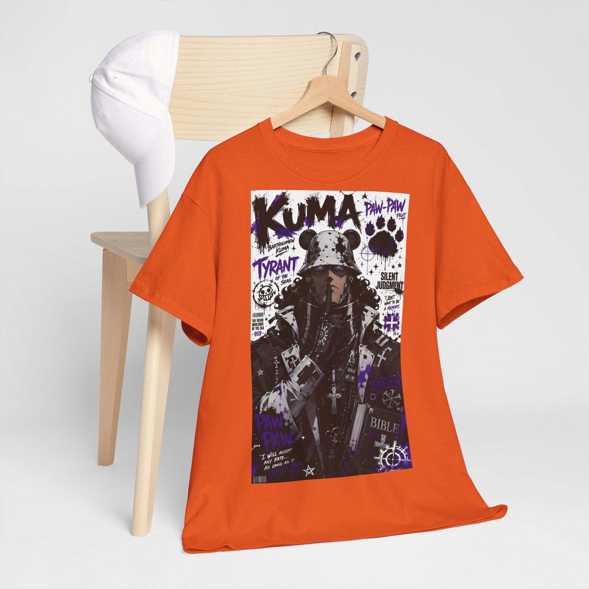 Anime T-Shirt "Bartholomew Kuma Streetwear" PlusVibe (Έως 5XL)