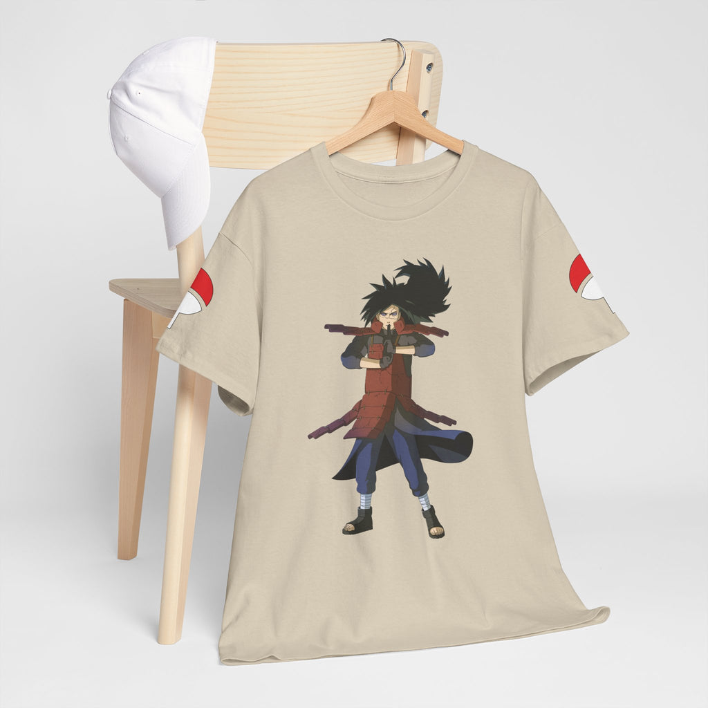 Graphic Anime Μπλούζα Madara – Premium Red Uchiha Symbol Tee