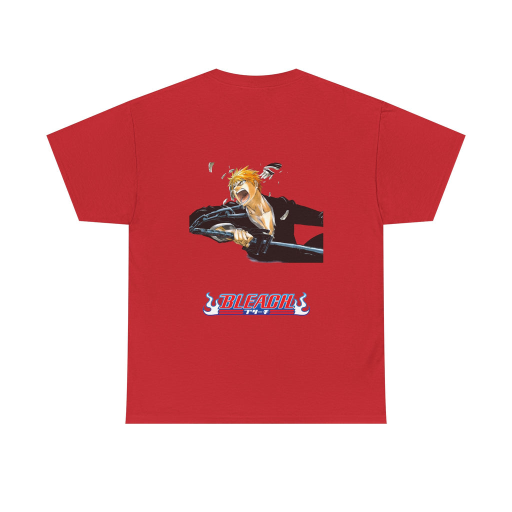 Graphic Anime Μπλούζα Bleach Retro Logo – Vintage Back Print