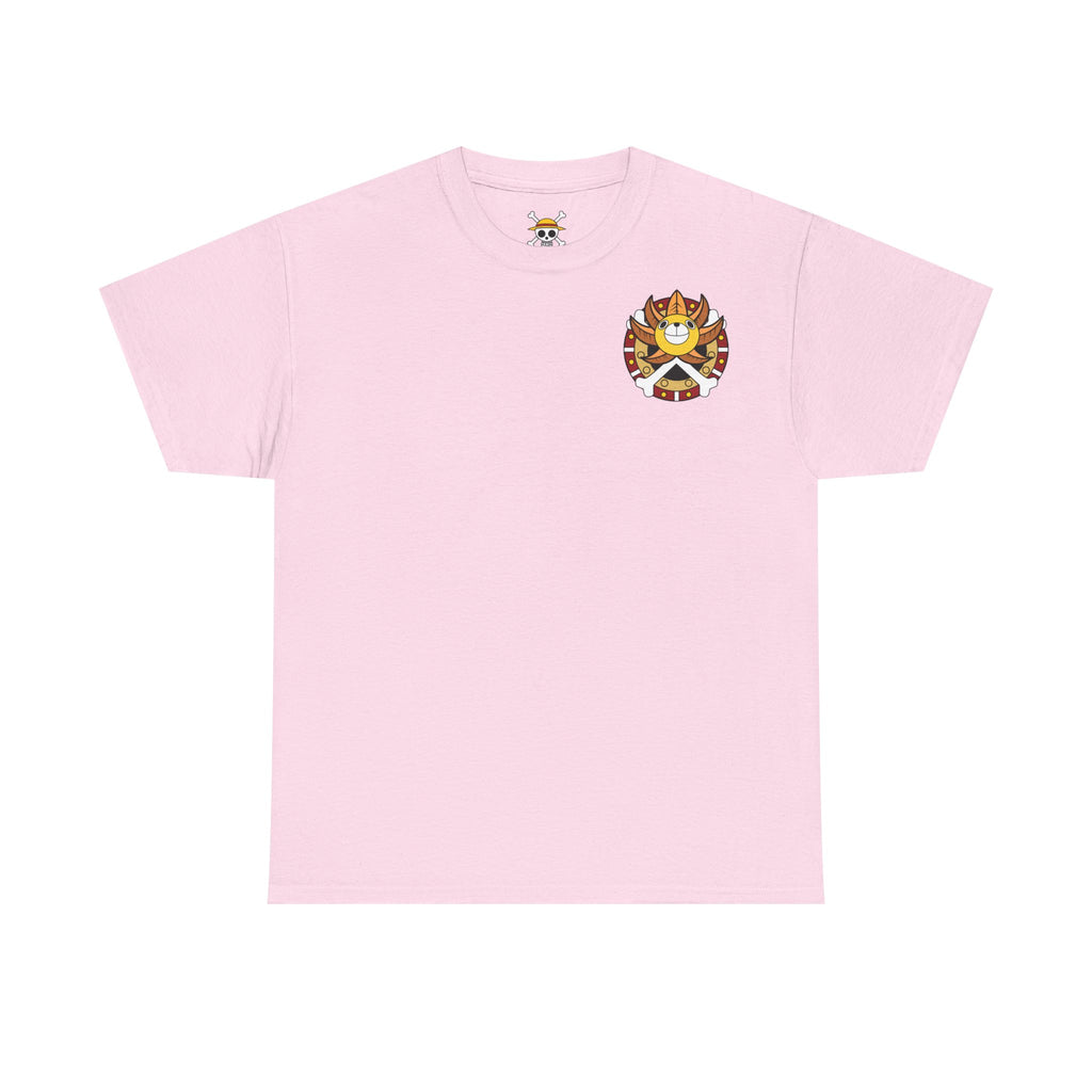 Graphic Anime Μπλούζα Franky – Retro Chest & Back Print