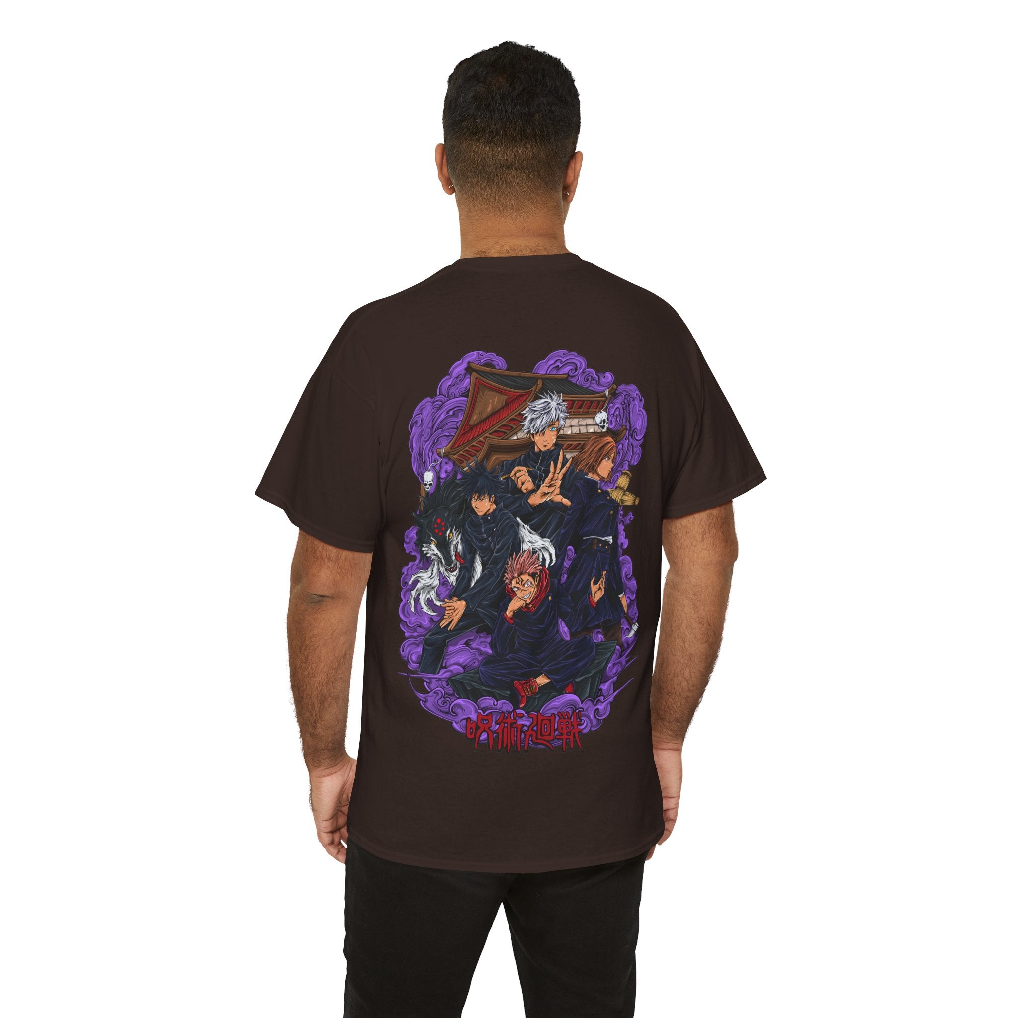 Anime T-Shirt "Jujutsu Kaisen Squad" PlusVibe (Έως 5XL)