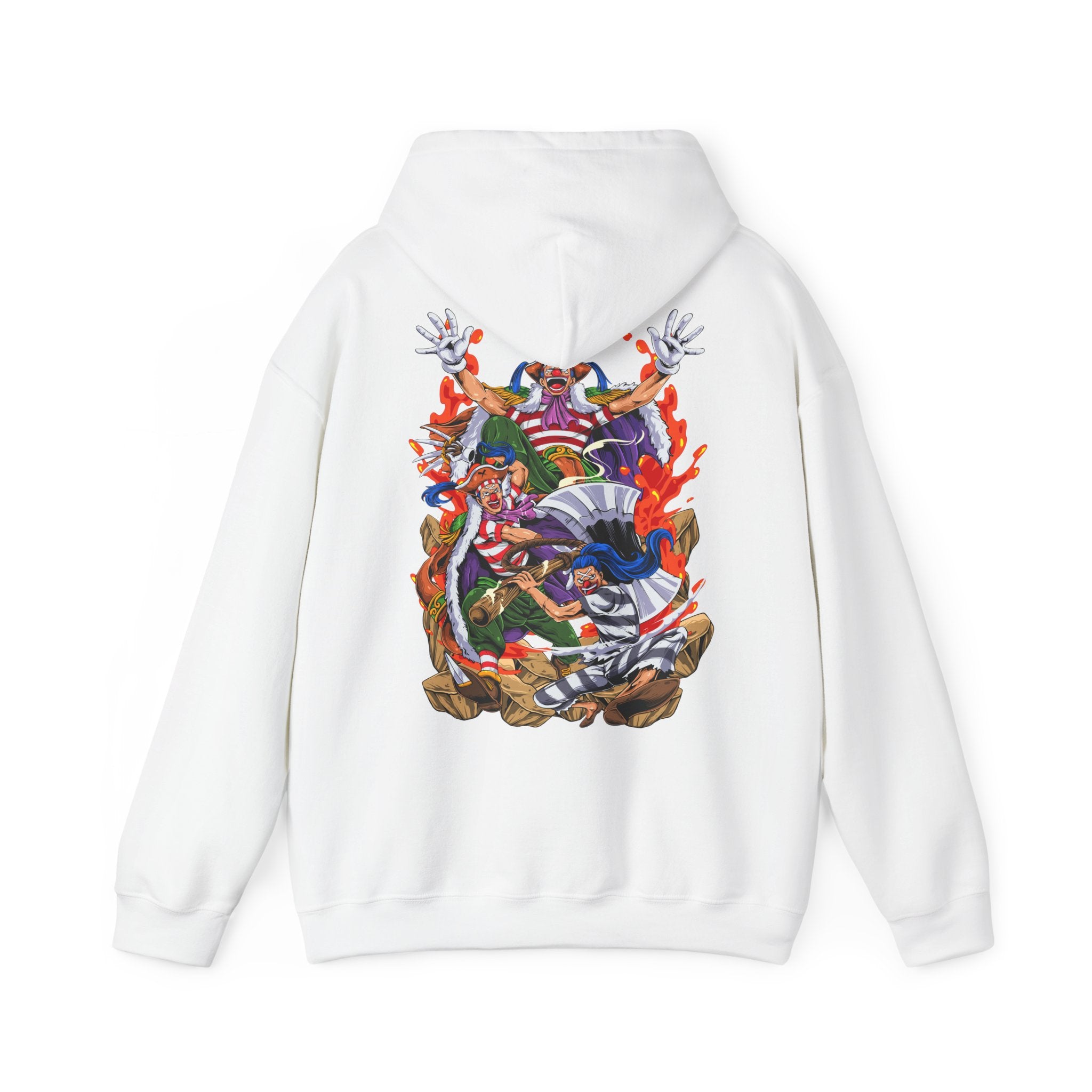 Oversized Anime Φούτερ "Buggy The Yonko" PlusVibe (Έως 5XL)