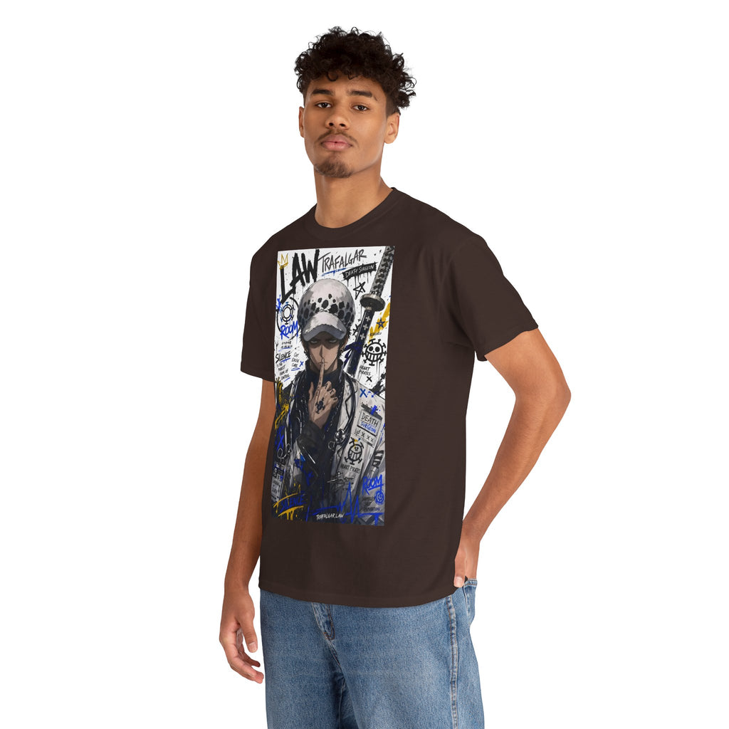 Anime T-Shirt "Trafalgar Law Streetwear" PlusVibe (Έως 5XL)