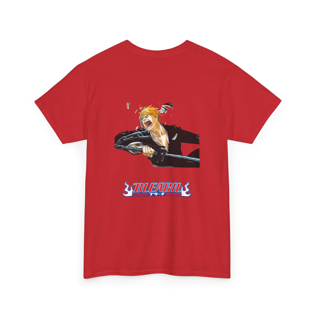 Graphic Anime Μπλούζα Bleach Retro Logo – Vintage Back Print