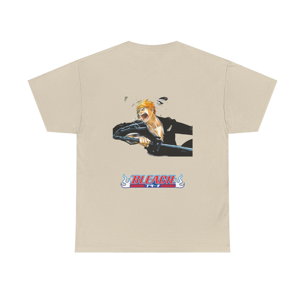 Graphic Anime Μπλούζα Bleach Retro Logo – Vintage Back Print