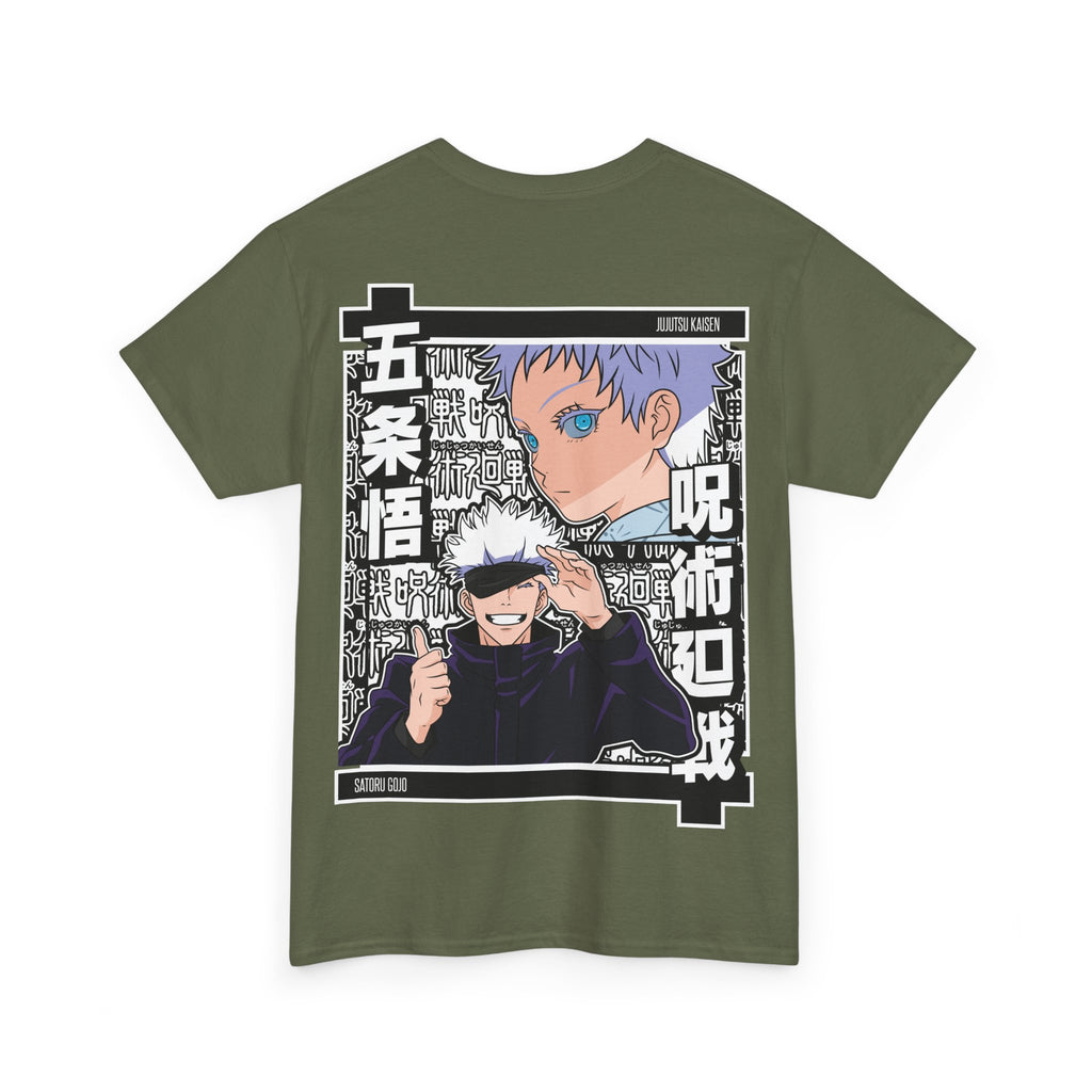 Anime T-Shirt "Gojo Unlimited Void" PlusVibe (Έως 5XL)