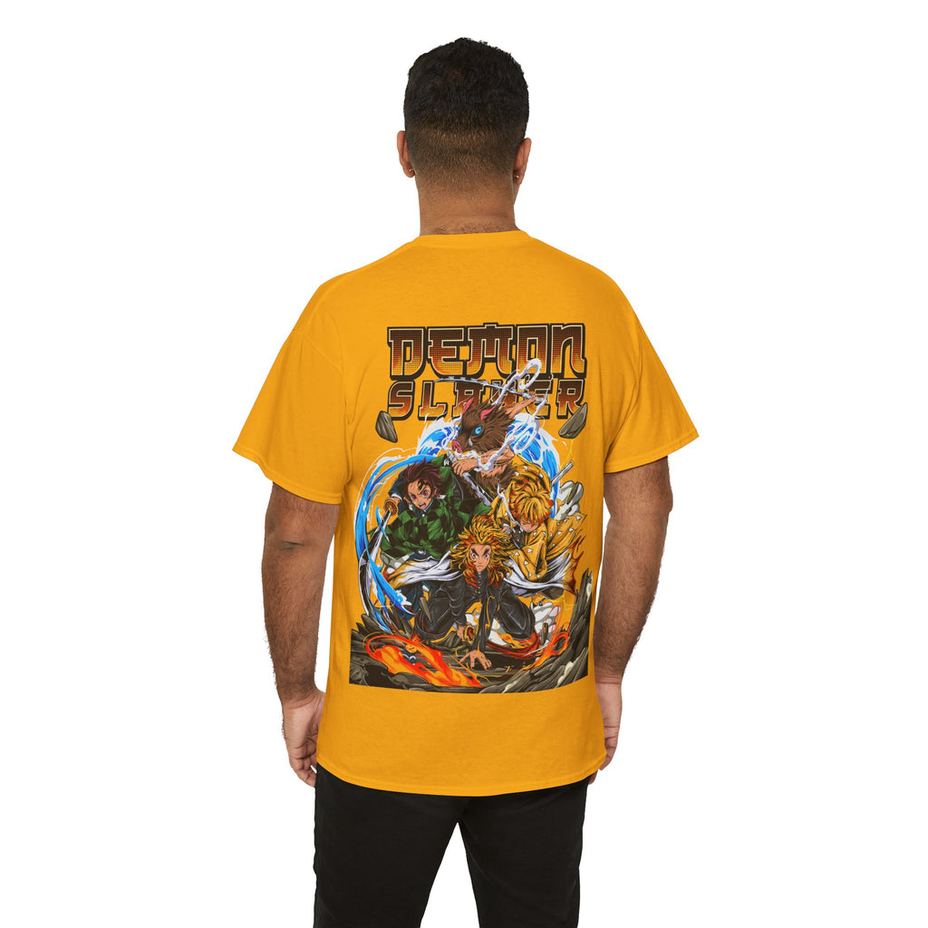 Anime T-Shirt "Demon Slayer Squad Battle" PlusVibe (Έως 5XL)