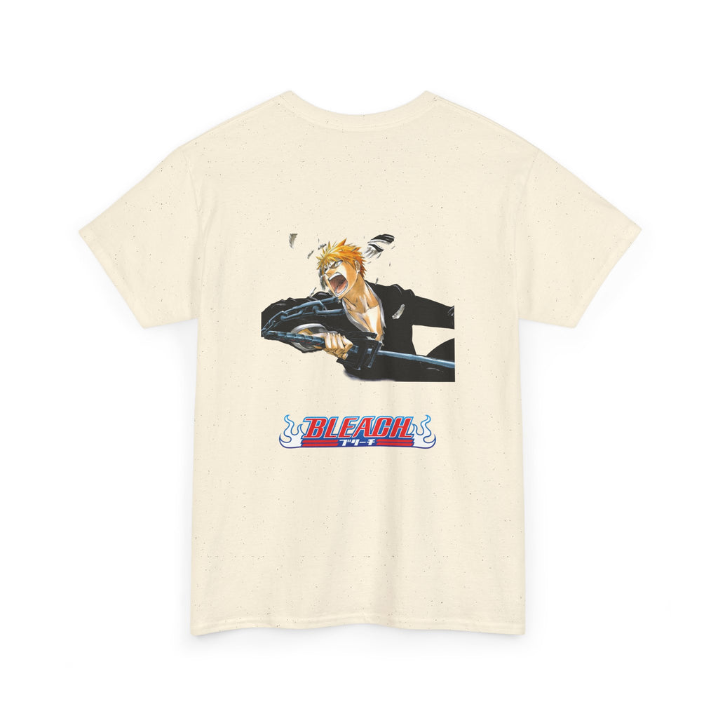 Graphic Anime Μπλούζα Bleach Retro Logo – Vintage Back Print