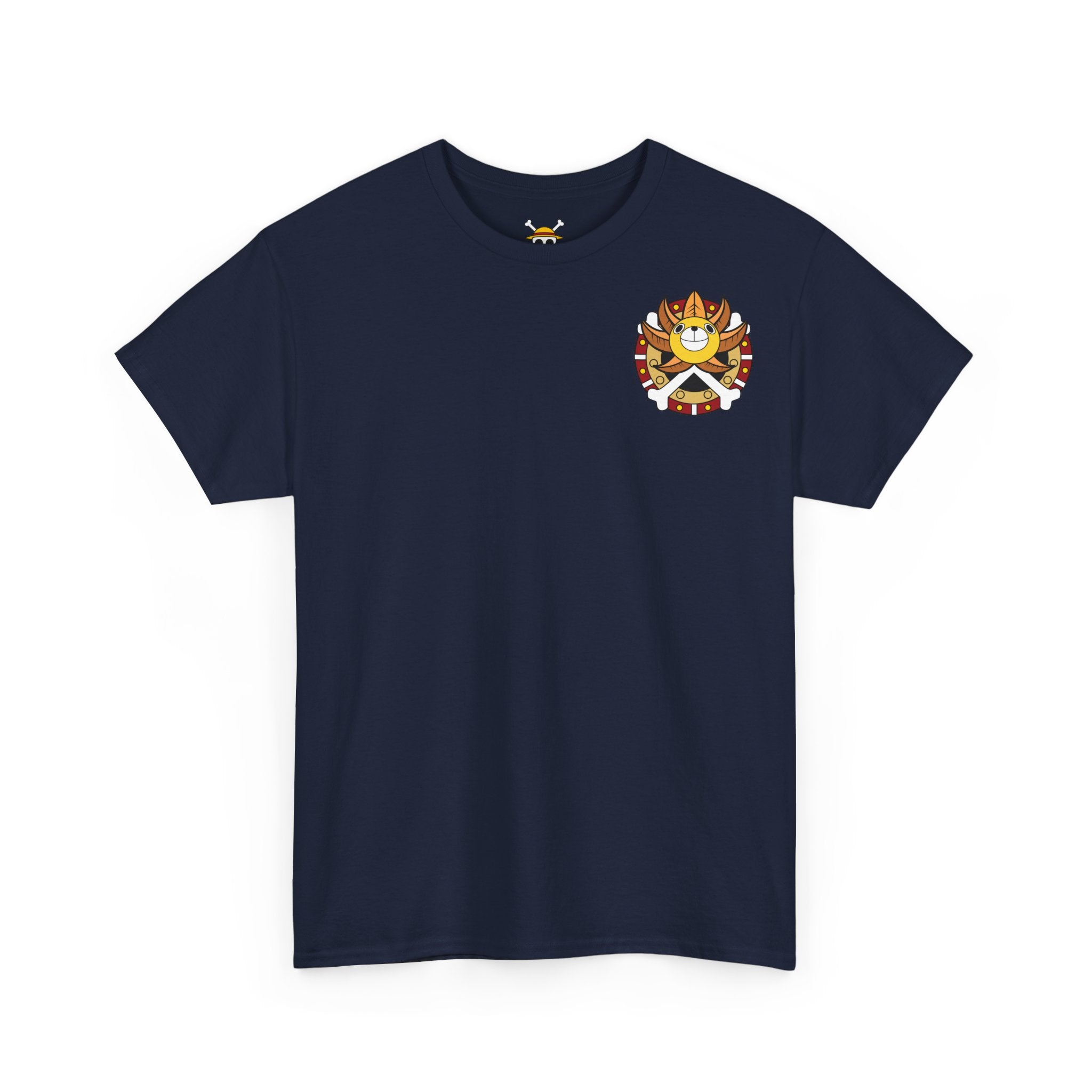 Graphic Anime Μπλούζα Franky – Retro Chest & Back Print