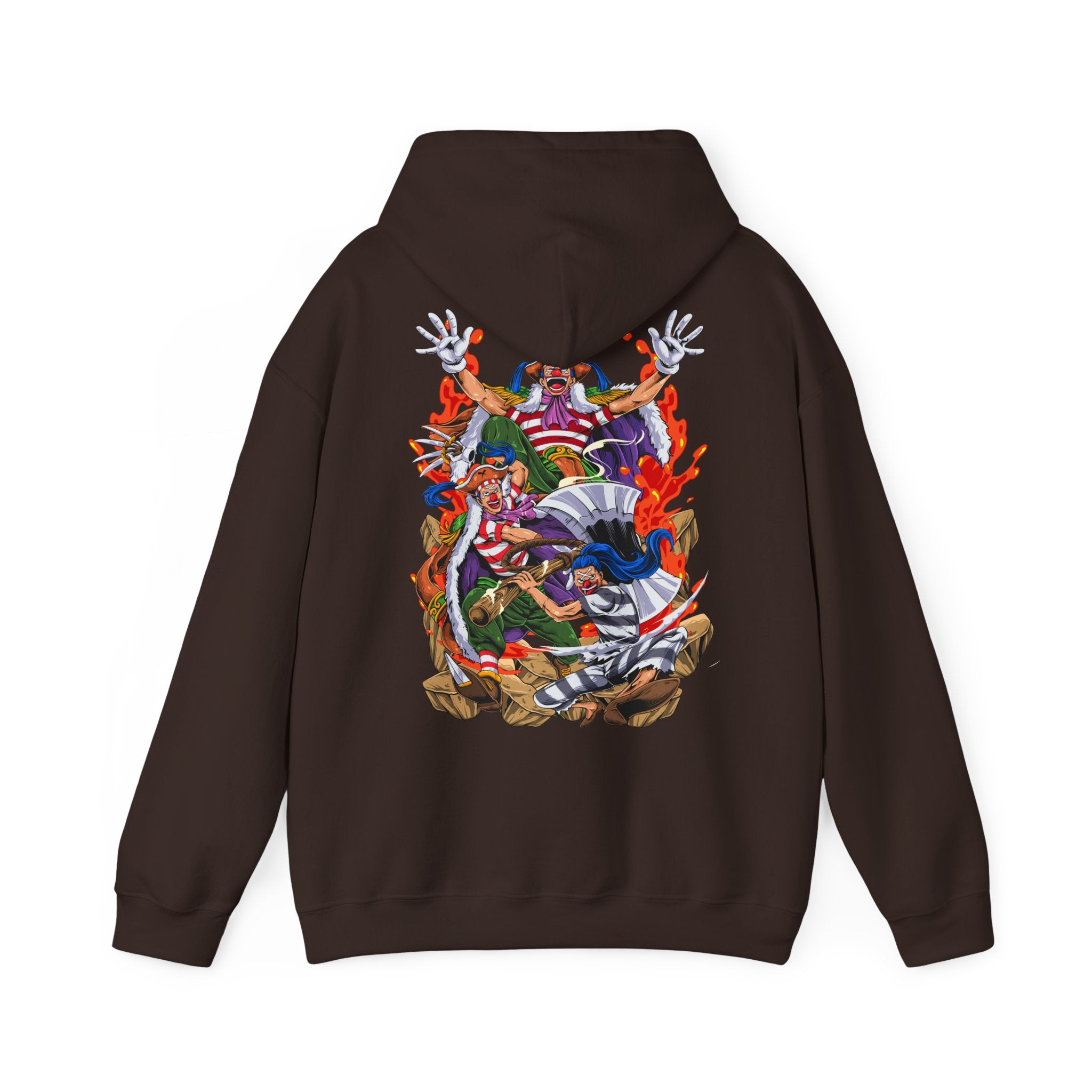 Oversized Anime Φούτερ "Buggy The Yonko" PlusVibe (Έως 5XL)