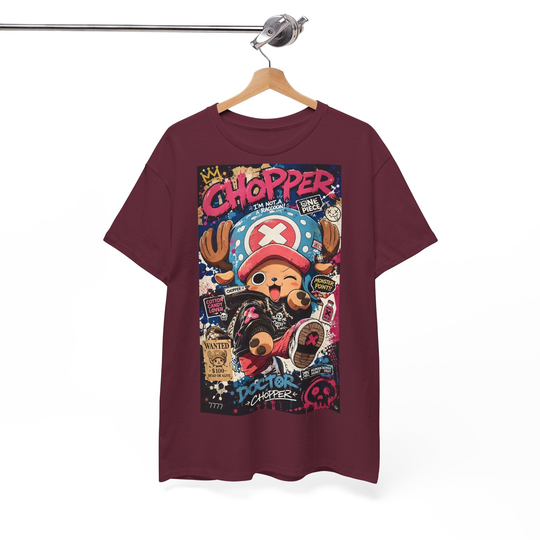Anime T-Shirt "Tony Tony Chopper Streetwear" PlusVibe (Έως 5XL)