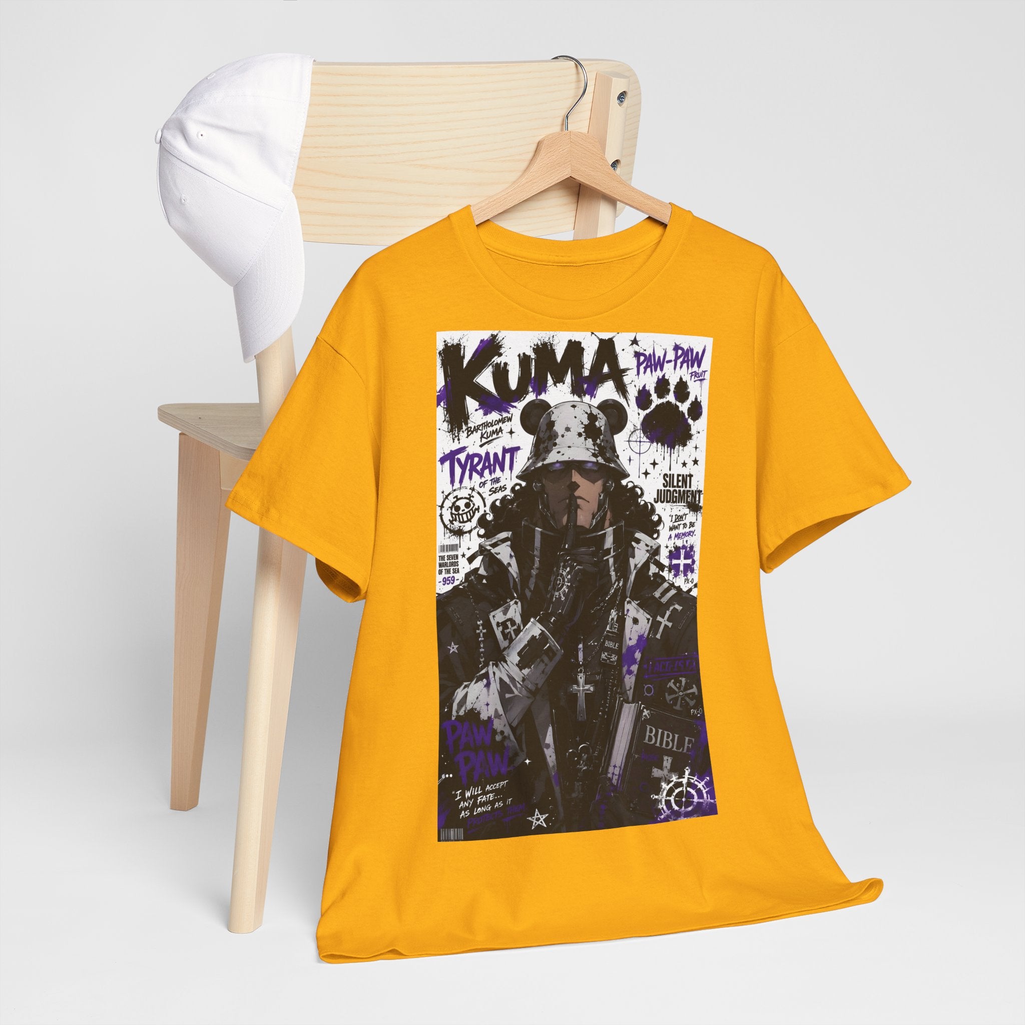 Anime T-Shirt "Bartholomew Kuma Streetwear" PlusVibe (Έως 5XL)