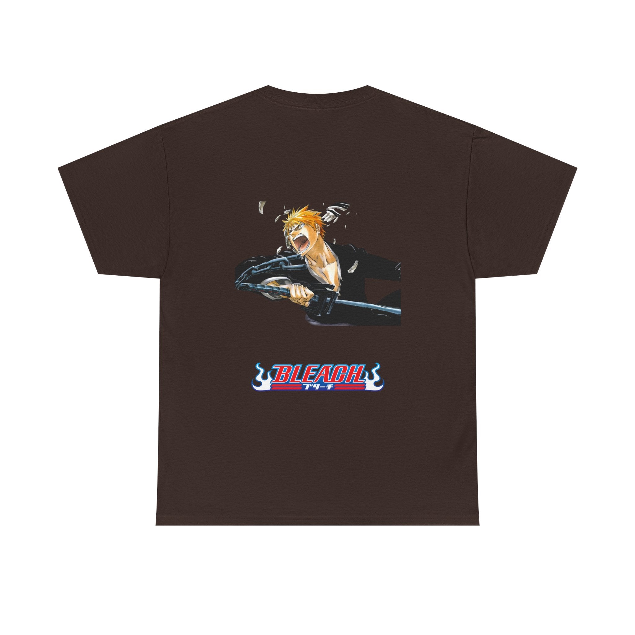Graphic Anime Μπλούζα Bleach Retro Logo – Vintage Back Print
