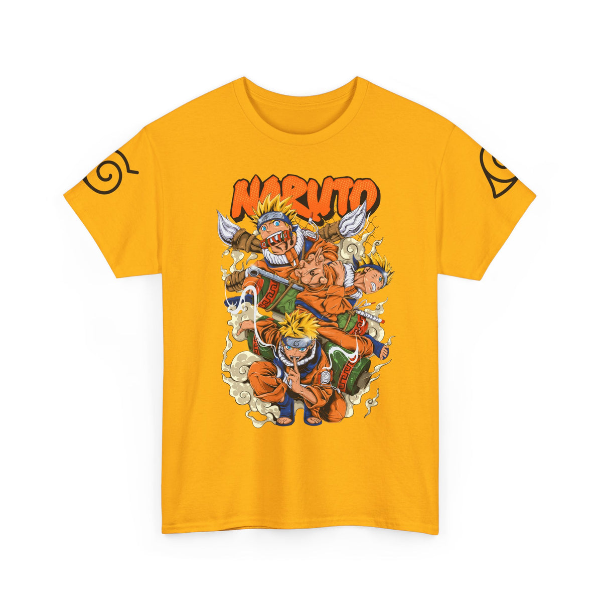 Graphic Anime Μπλούζα Naruto – Premium Character Collage Tee