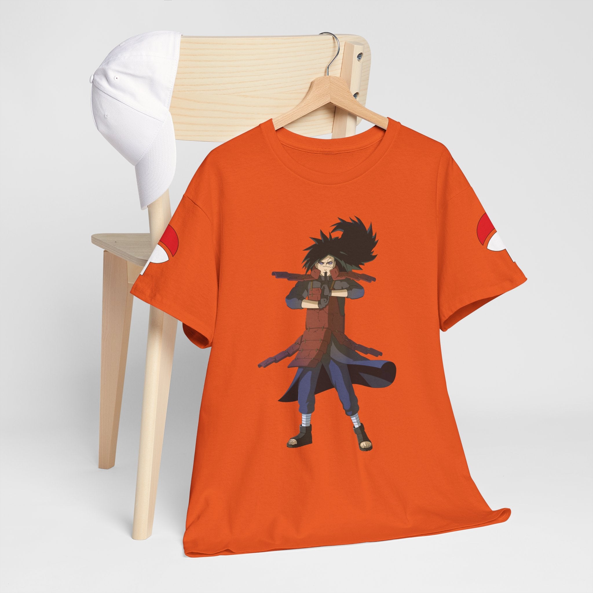 Graphic Anime Μπλούζα Madara – Premium Red Uchiha Symbol Tee