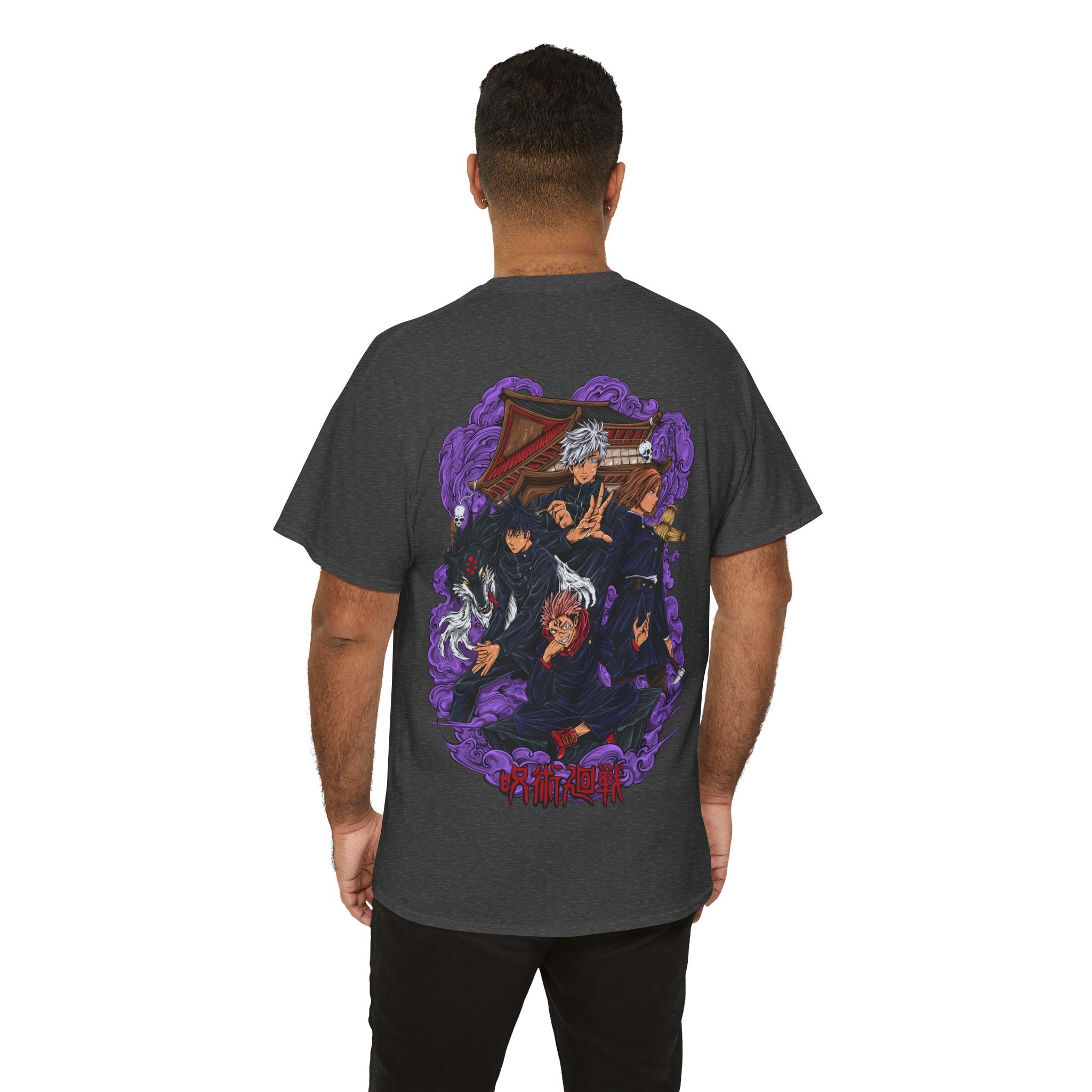 Anime T-Shirt "Jujutsu Kaisen Squad" PlusVibe (Έως 5XL)