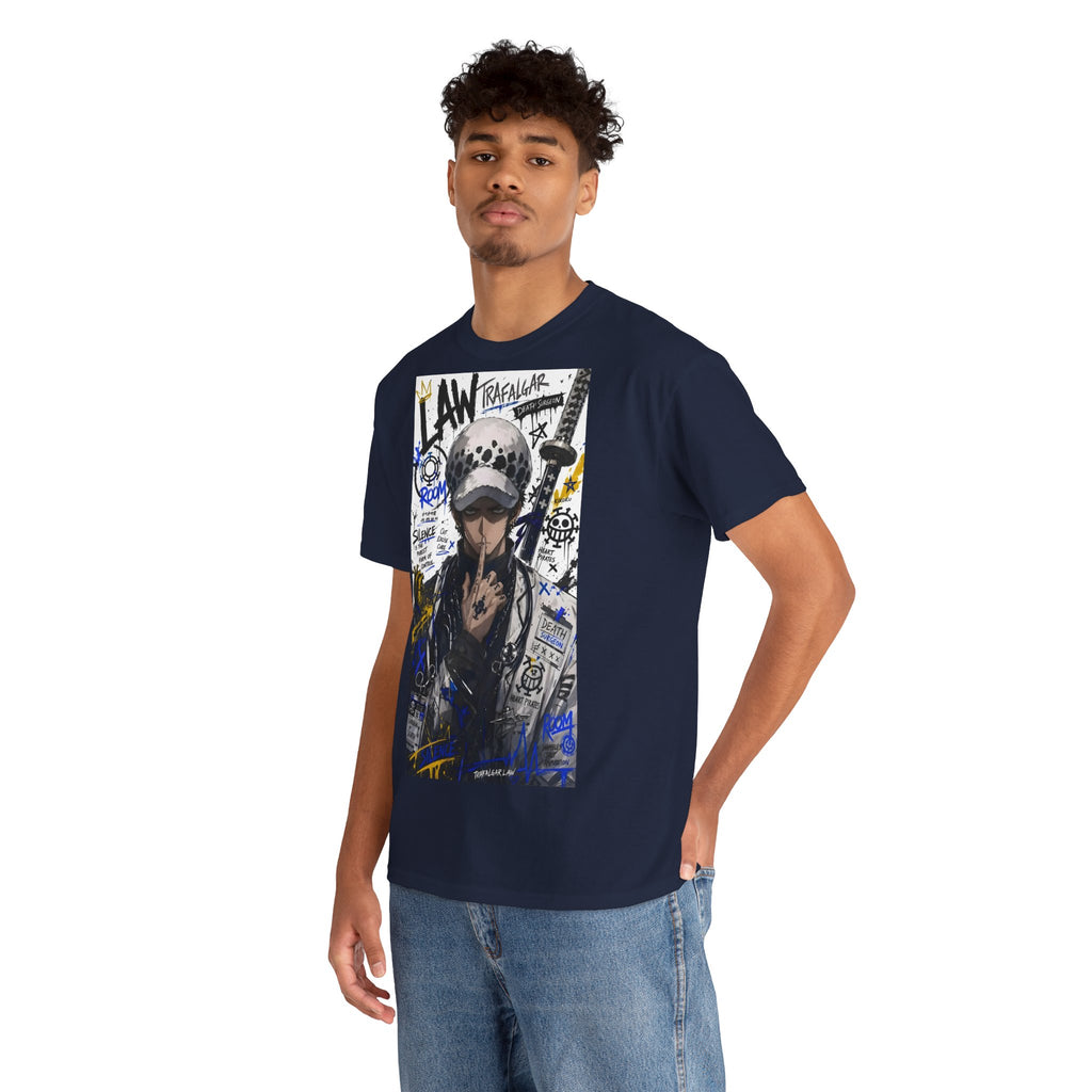 Anime T-Shirt "Trafalgar Law Streetwear" PlusVibe (Έως 5XL)