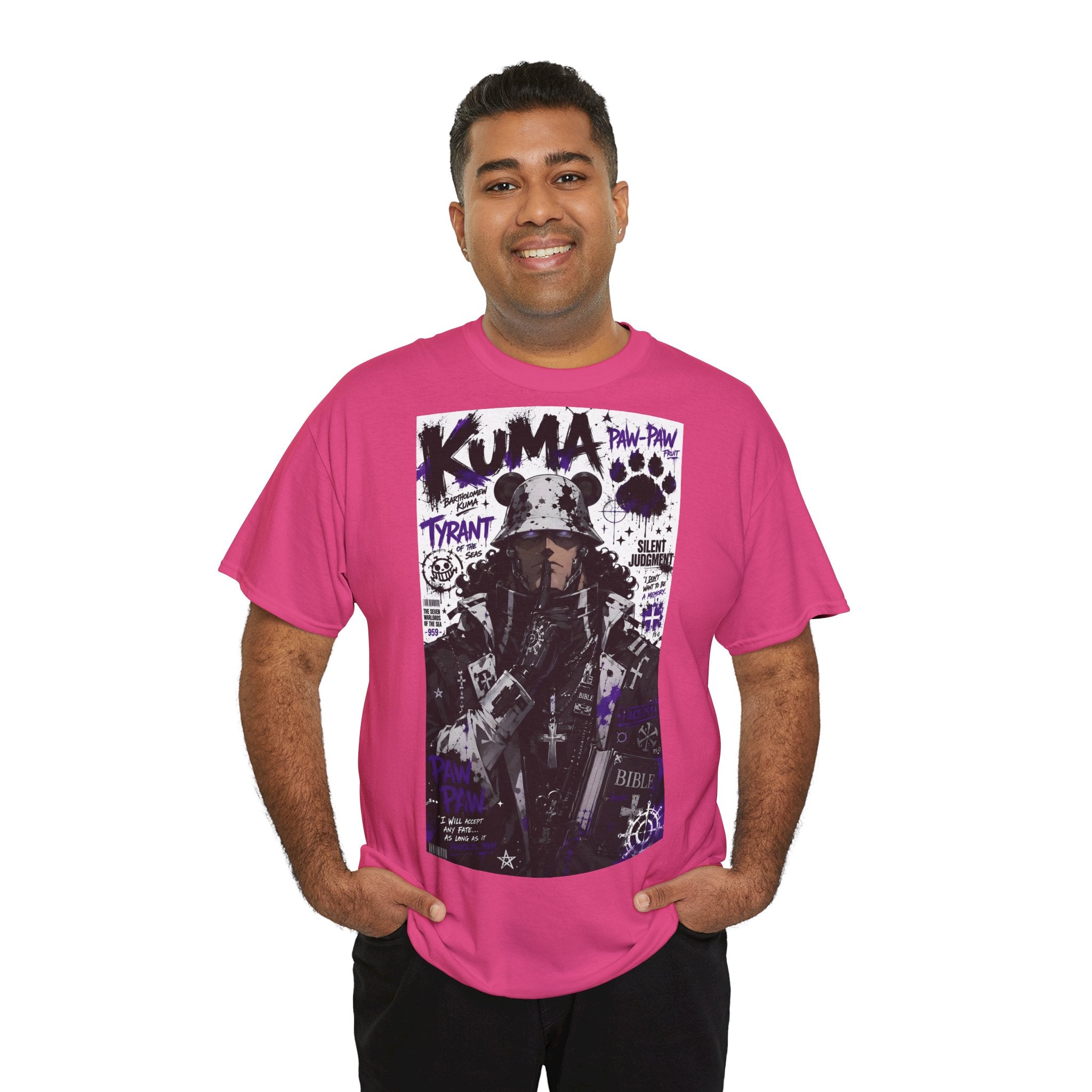 Anime T-Shirt "Bartholomew Kuma Streetwear" PlusVibe (Έως 5XL)