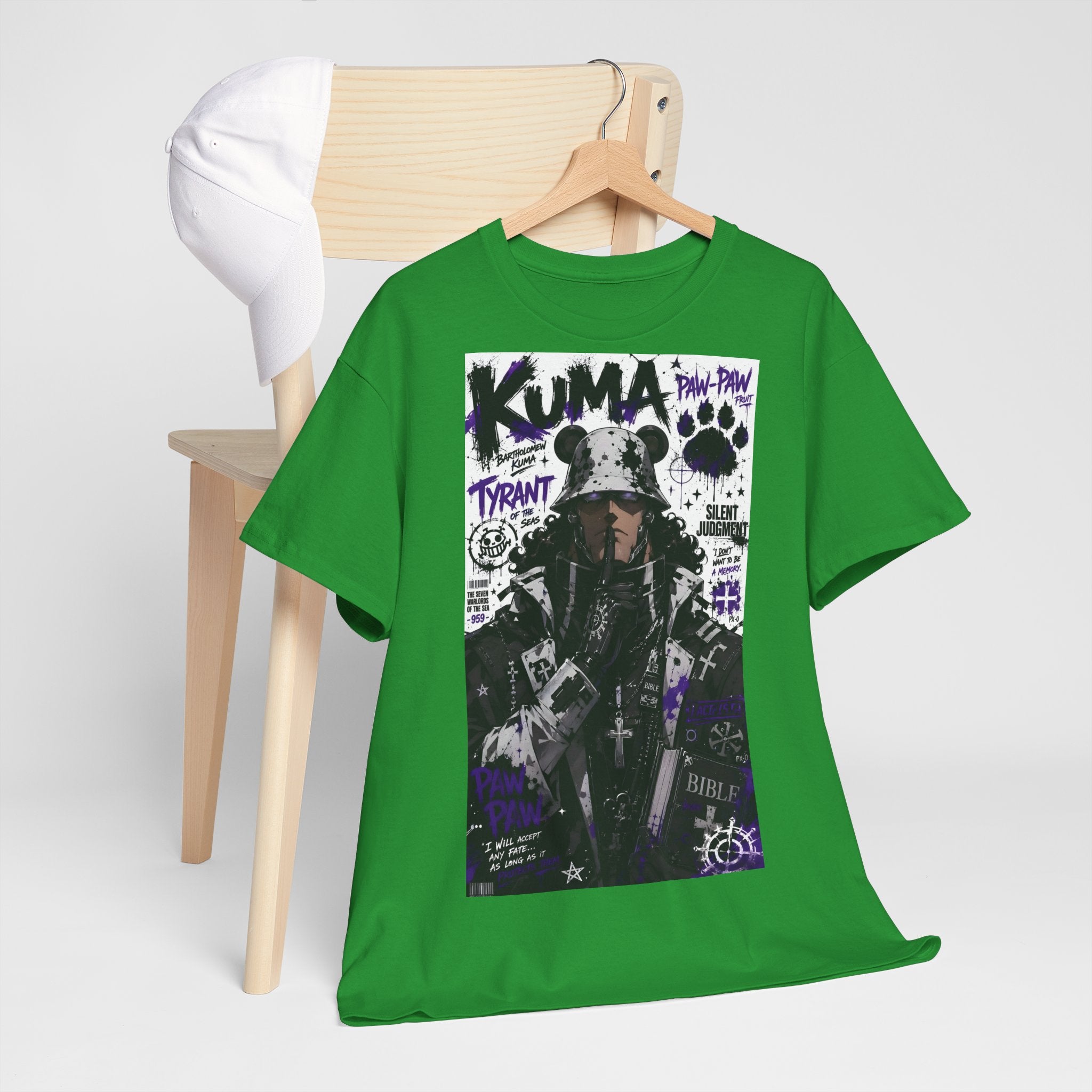 Anime T-Shirt "Bartholomew Kuma Streetwear" PlusVibe (Έως 5XL)