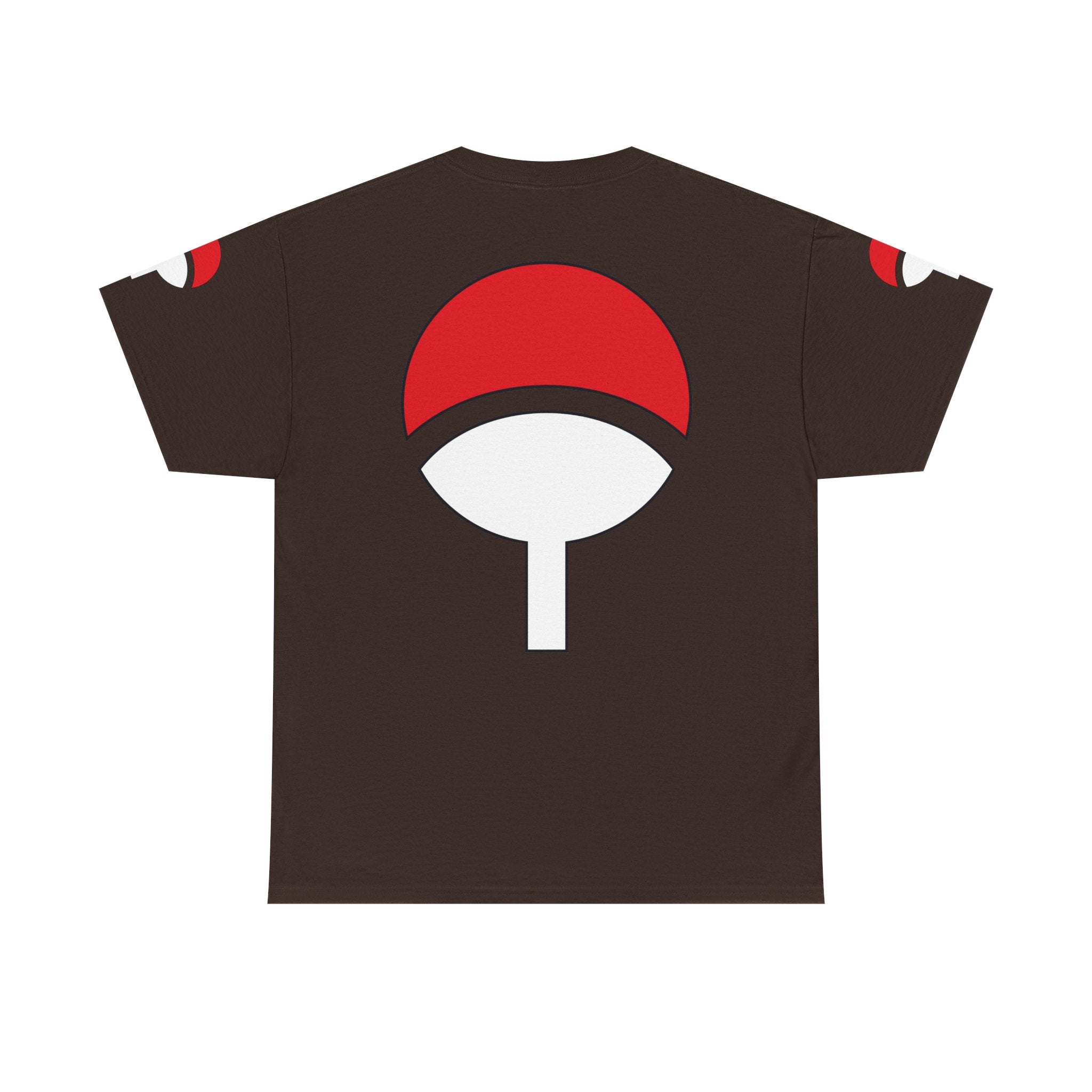 Graphic Anime Μπλούζα Sasuke – Premium Uchiha Clan Logo Tee