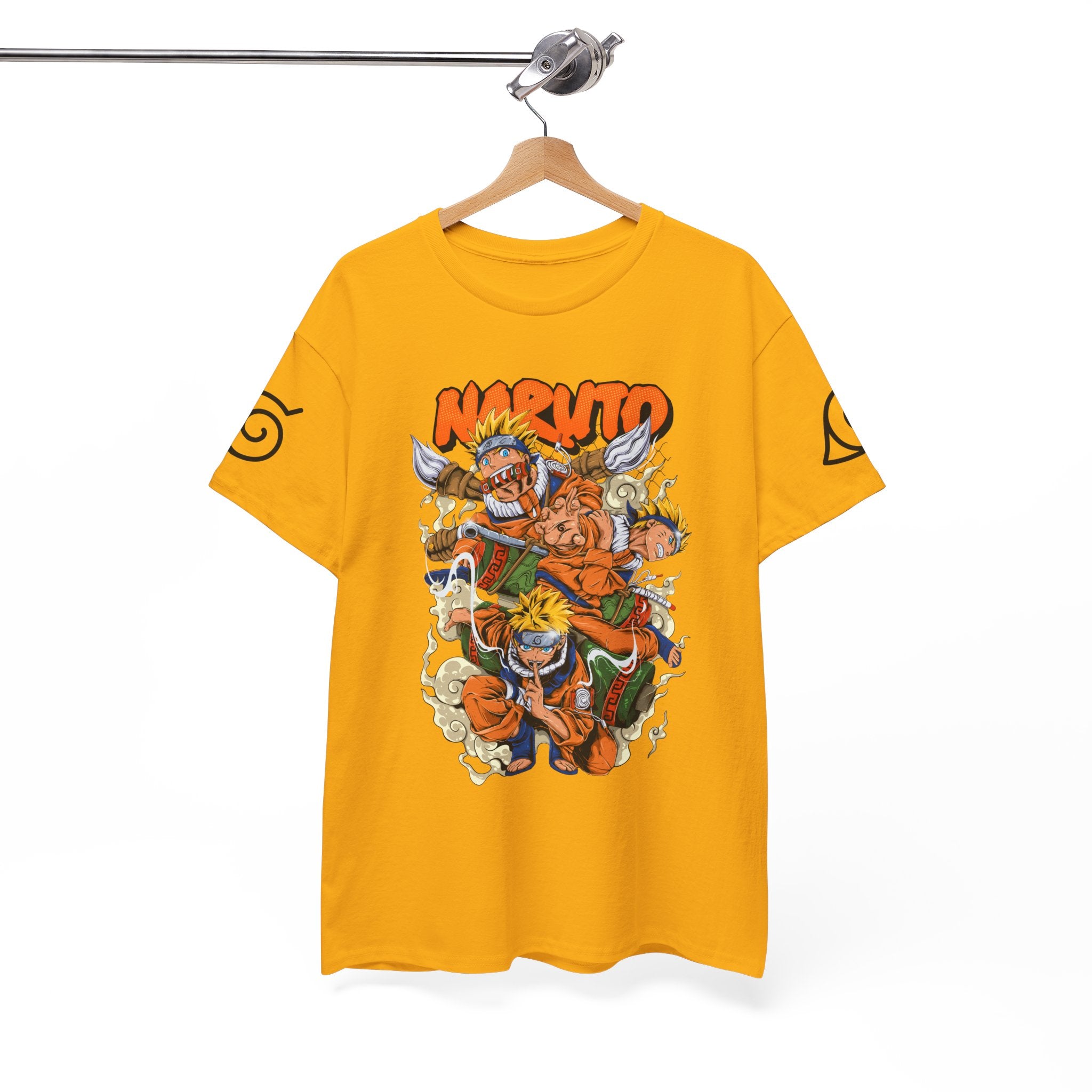 Graphic Anime Μπλούζα Naruto – Premium Character Collage Tee