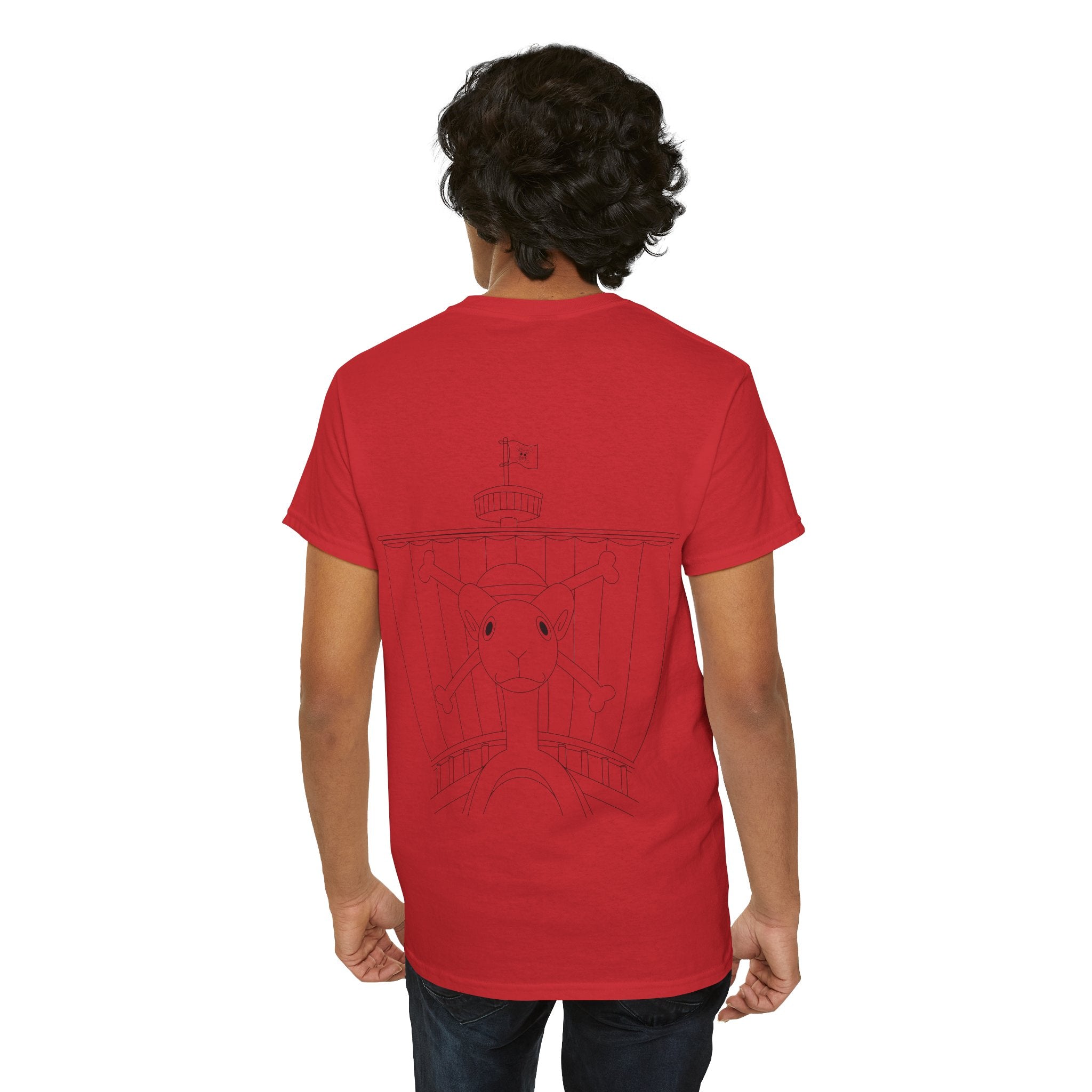 Anime T-Shirt "Going Merry Outline" PlusVibe (Έως 5XL)