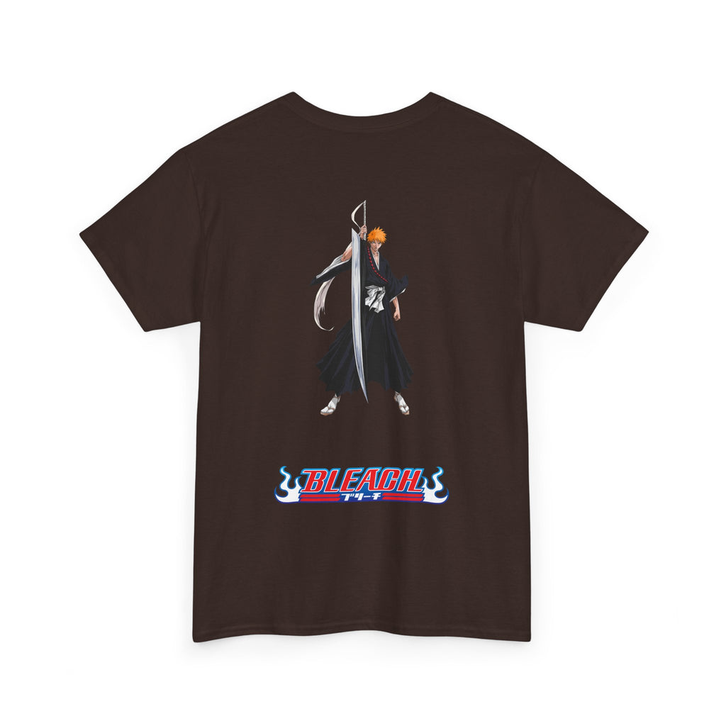 Anime T-Shirt Bleach "Ichigo Kurosaki" Back Graphic PlusVibe (Έως 5XL)