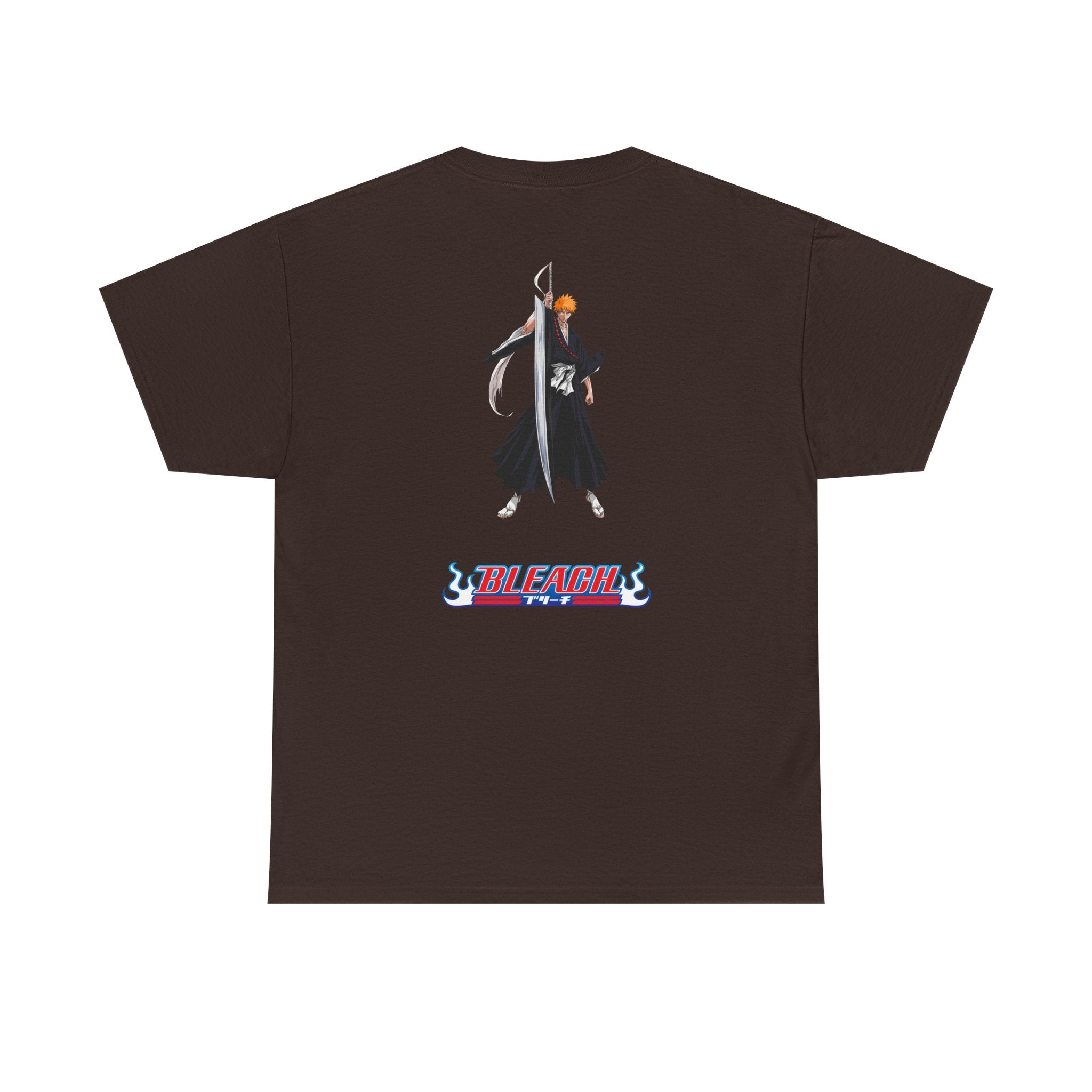 Anime T-Shirt Bleach "Ichigo Kurosaki" Back Graphic PlusVibe (Έως 5XL)