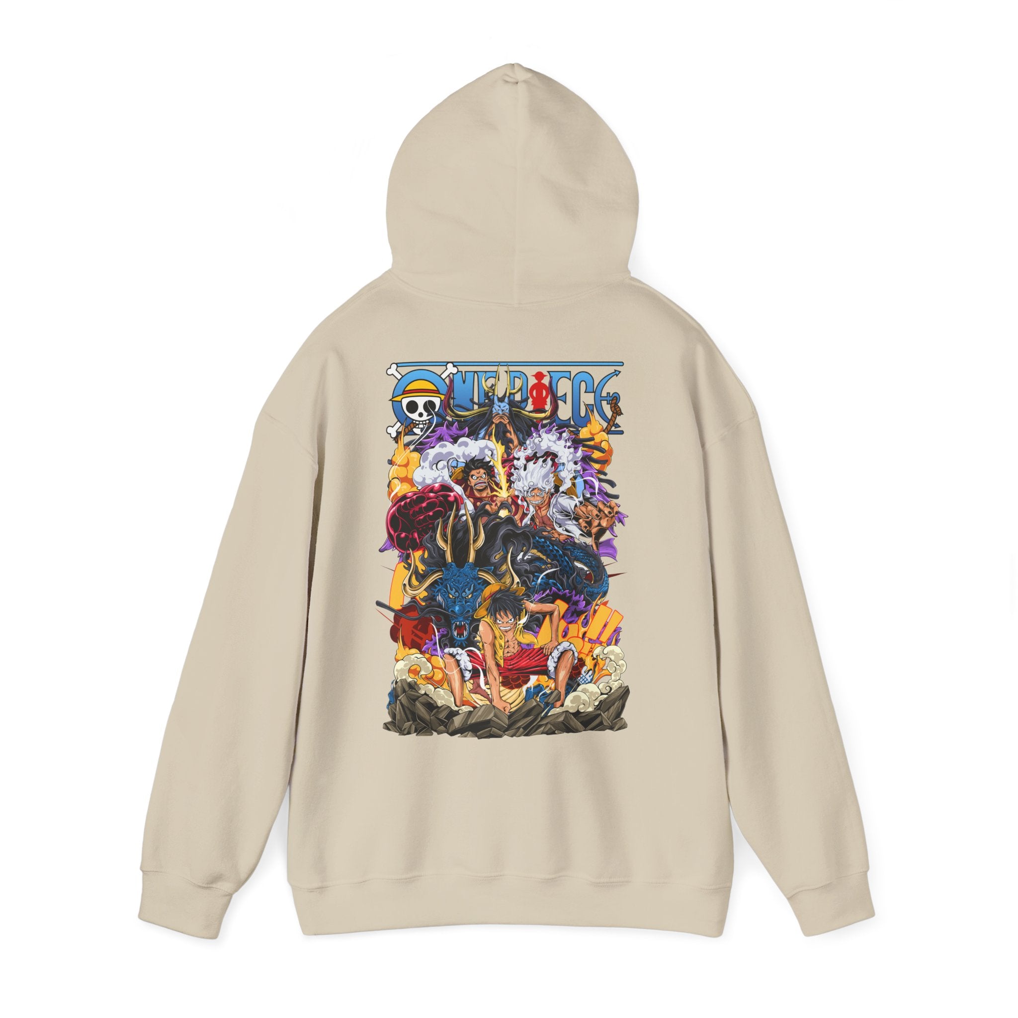 Oversized Φούτερ Luffy Gears Evolution – Unisex Comfort Fit