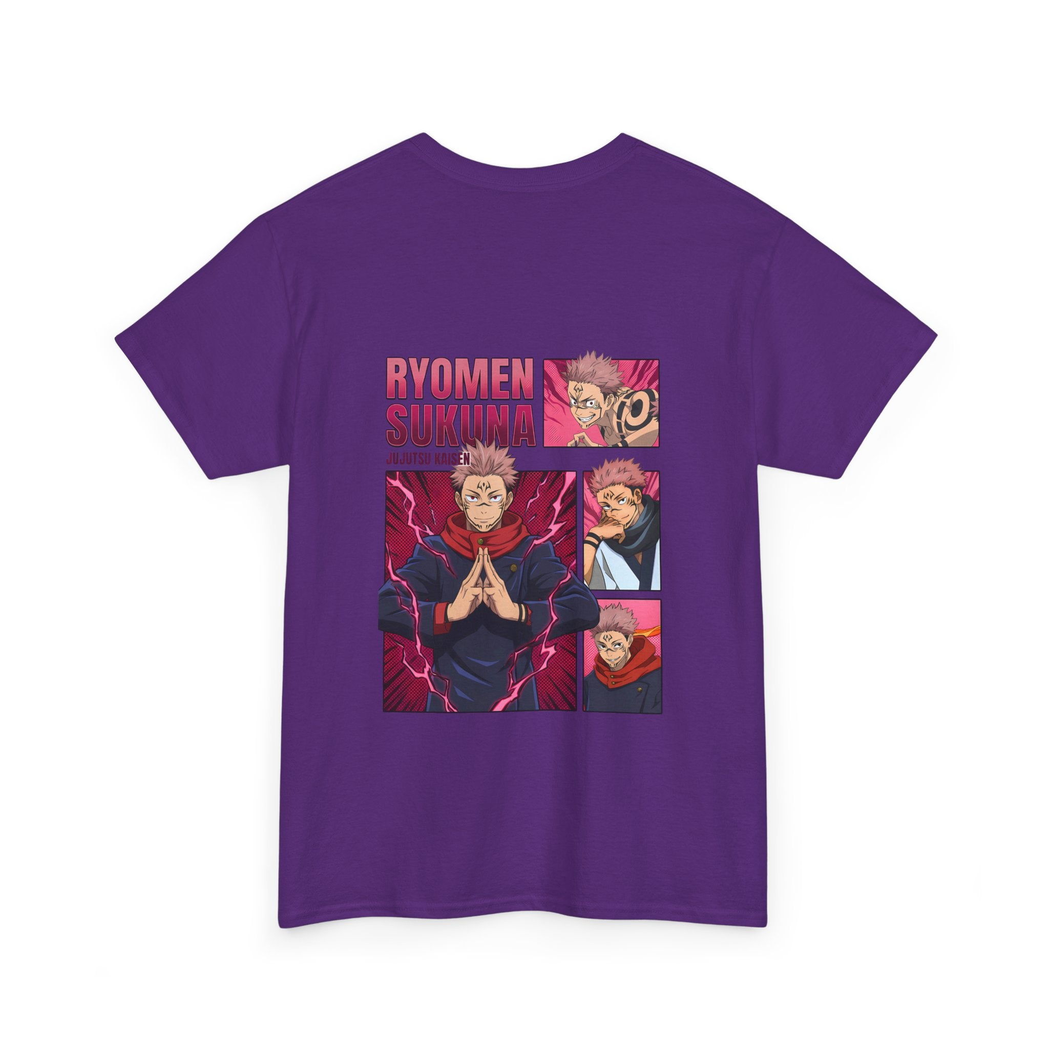 Anime T-Shirt "Sukuna King of Curses" PlusVibe (Έως 5XL)
