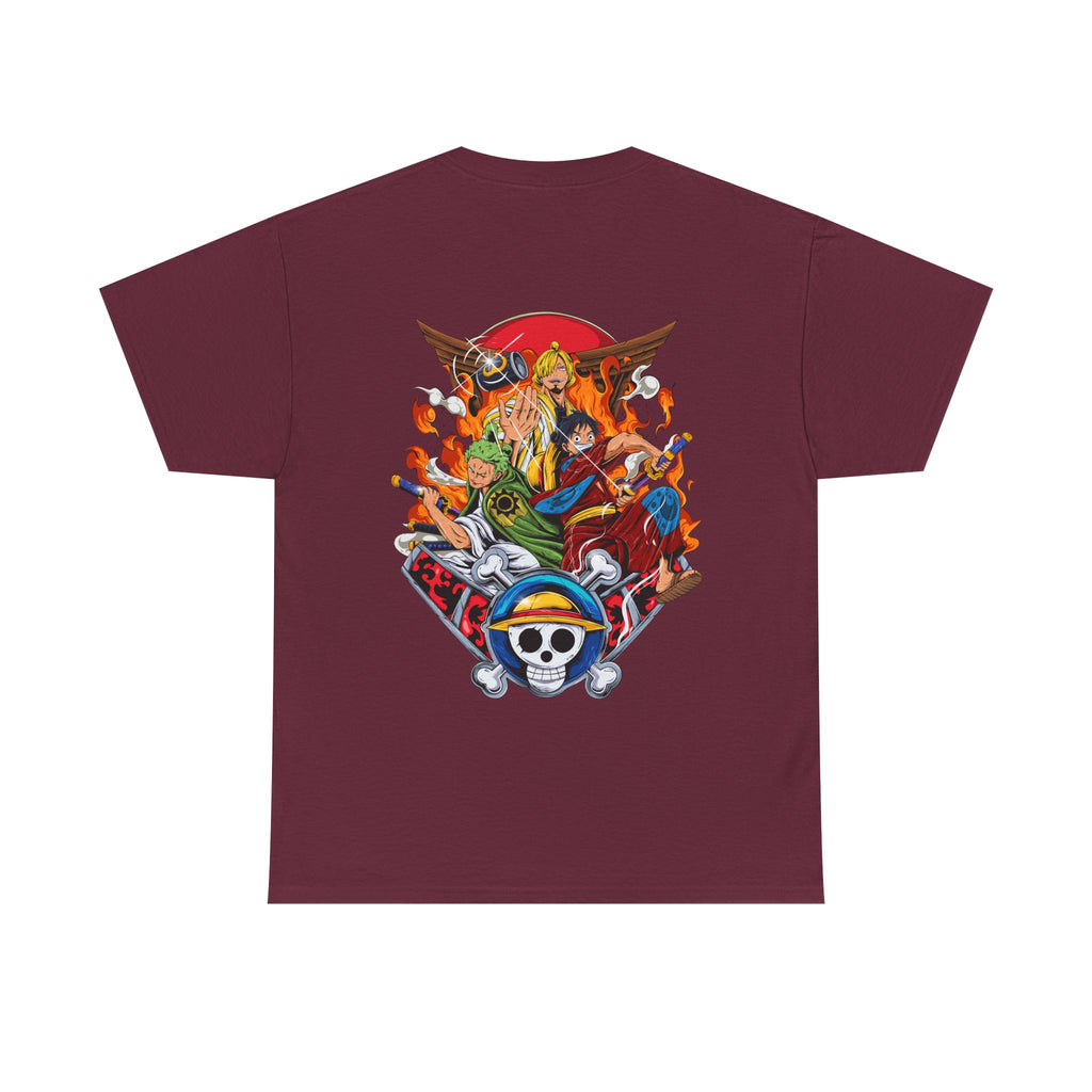 Anime T-Shirt One Piece "Power Trio" PlusVibe (Έως 5XL)